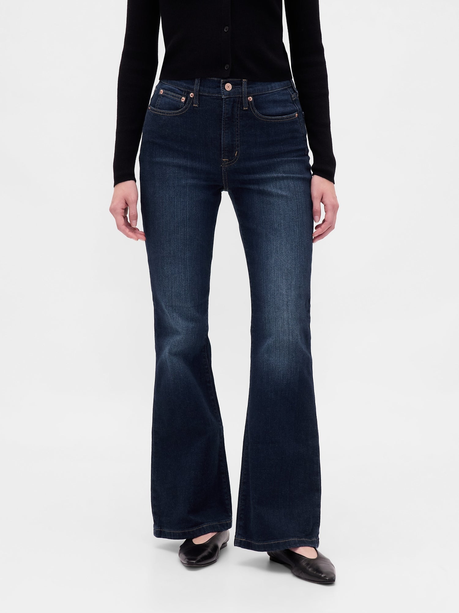 Flare High Rise  70s-Jeans