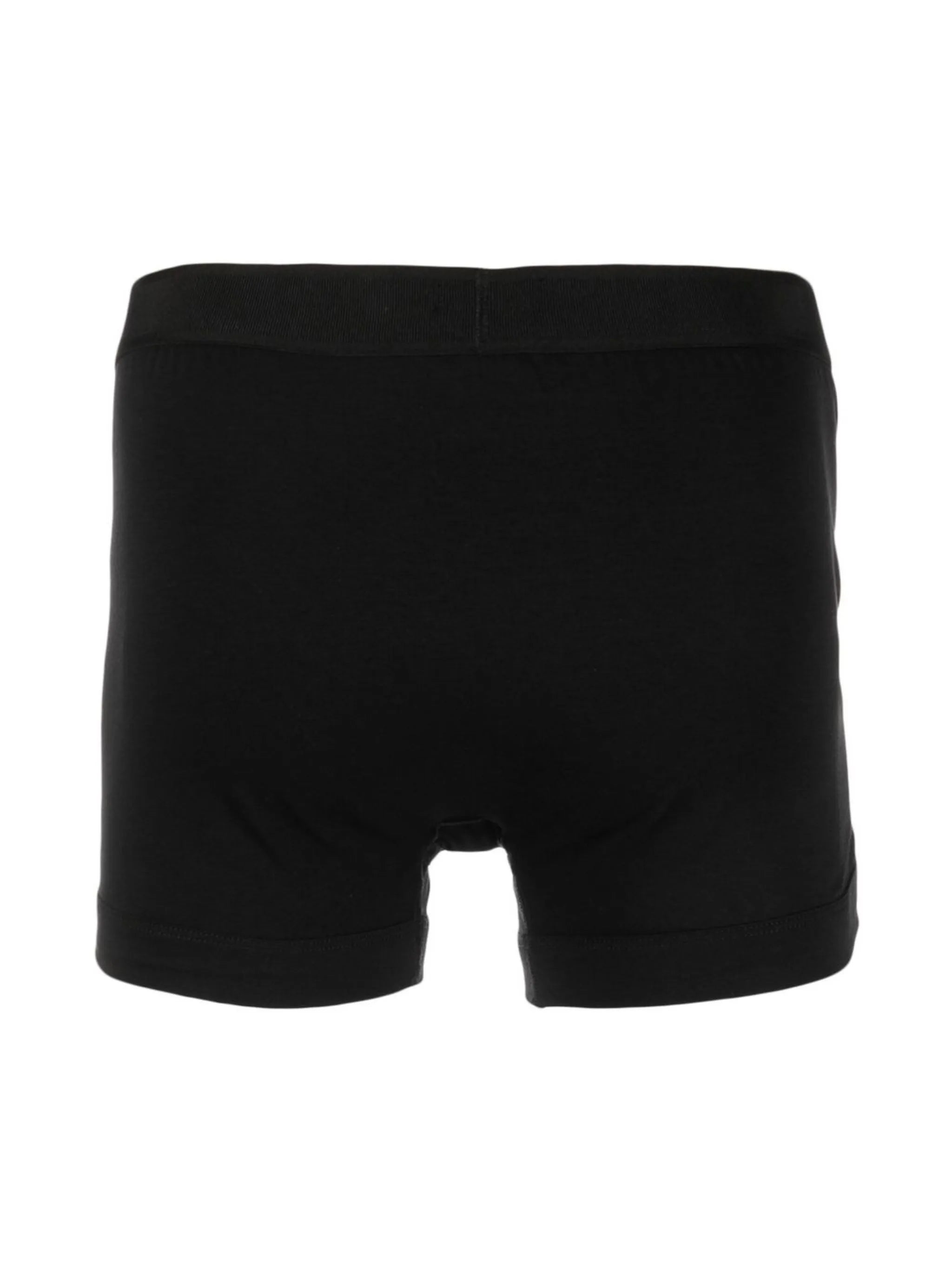 Shorts with logo waistband