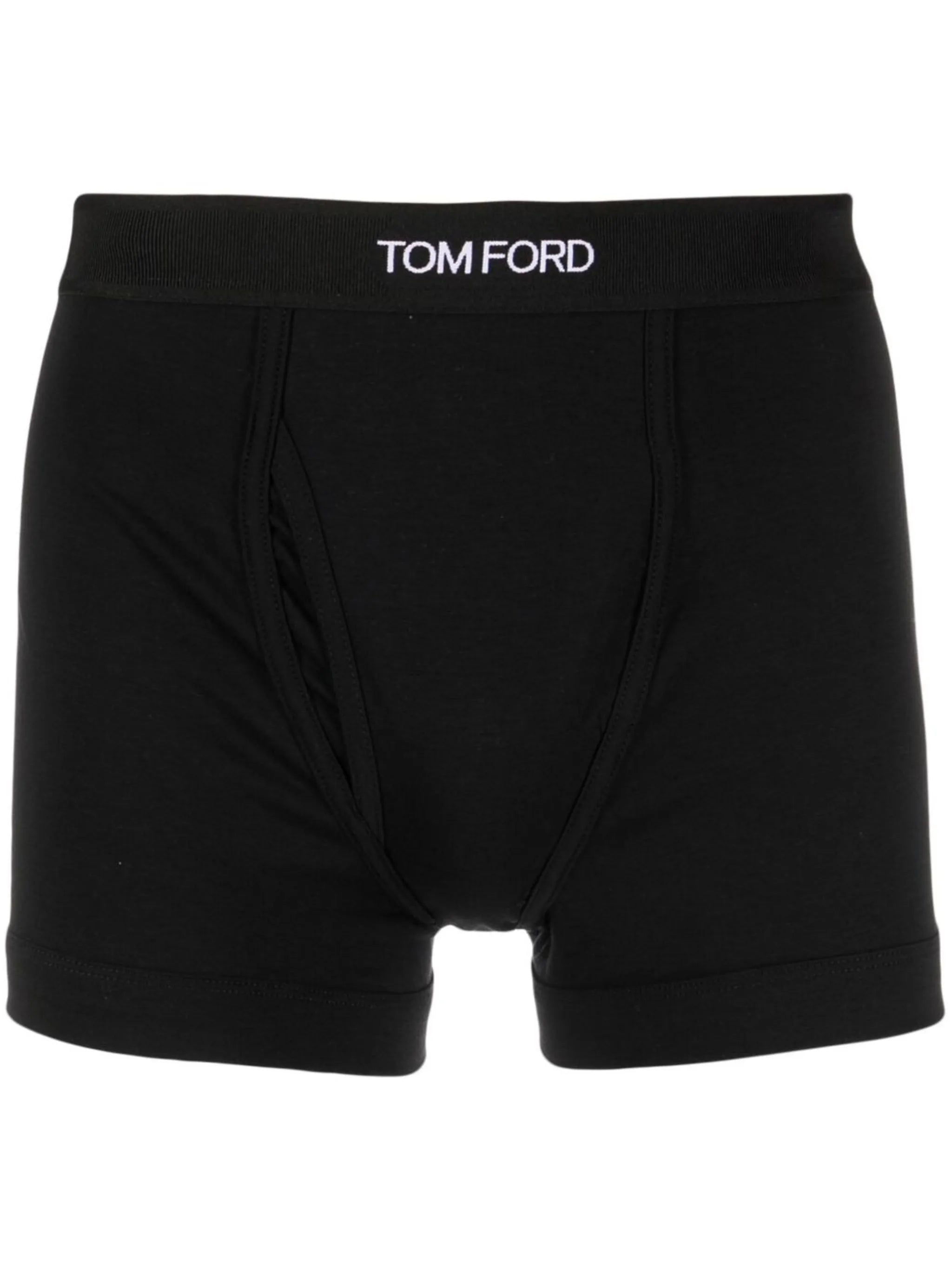 Shorts with logo waistband