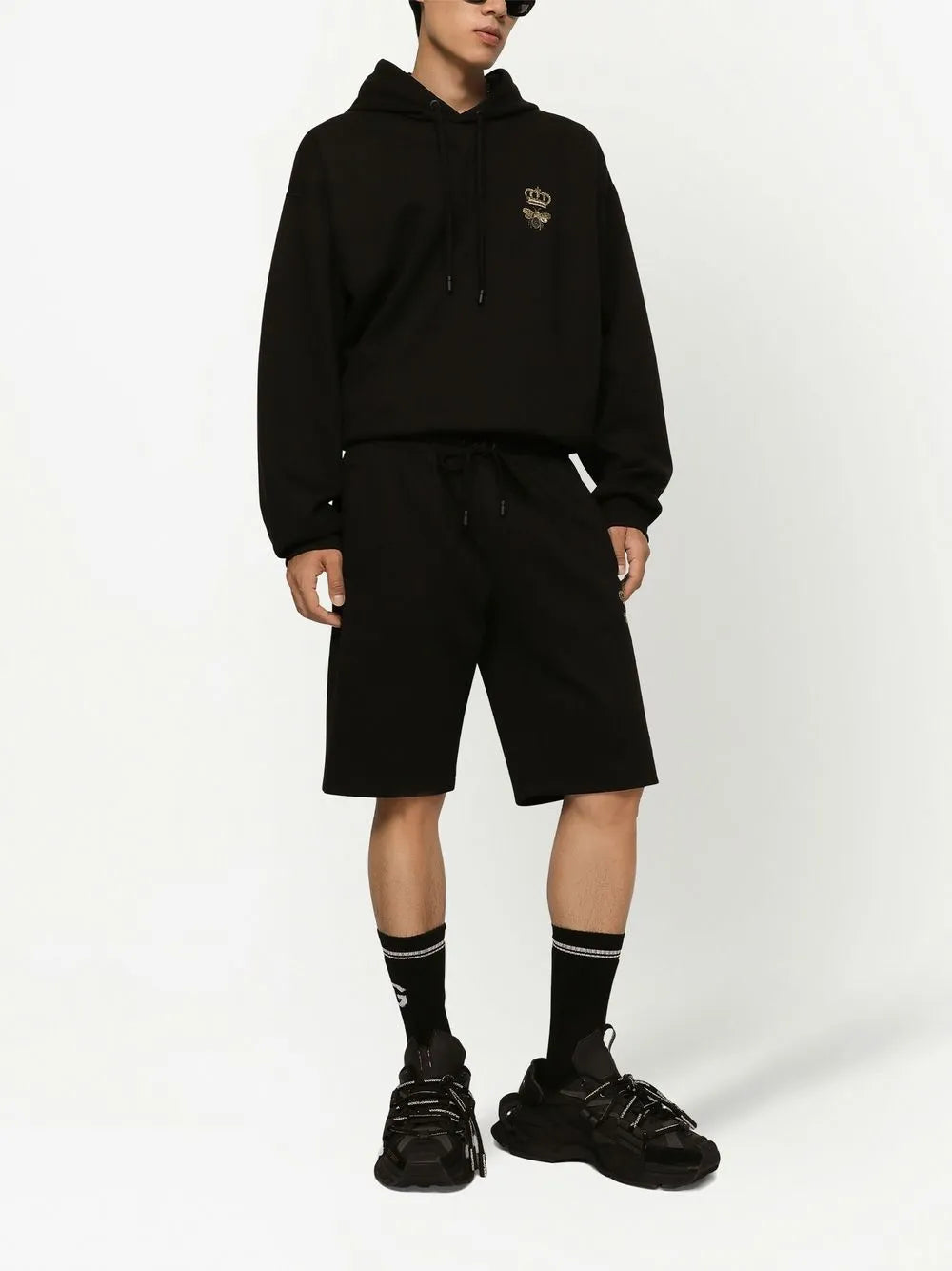 Bestickte Joggingshorts