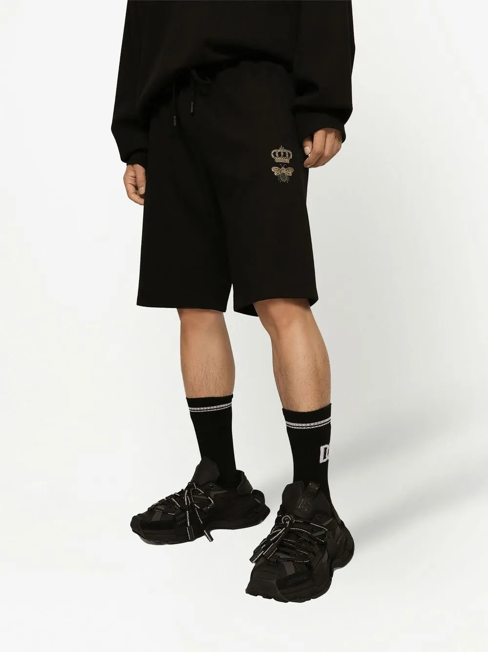 Bestickte Joggingshorts