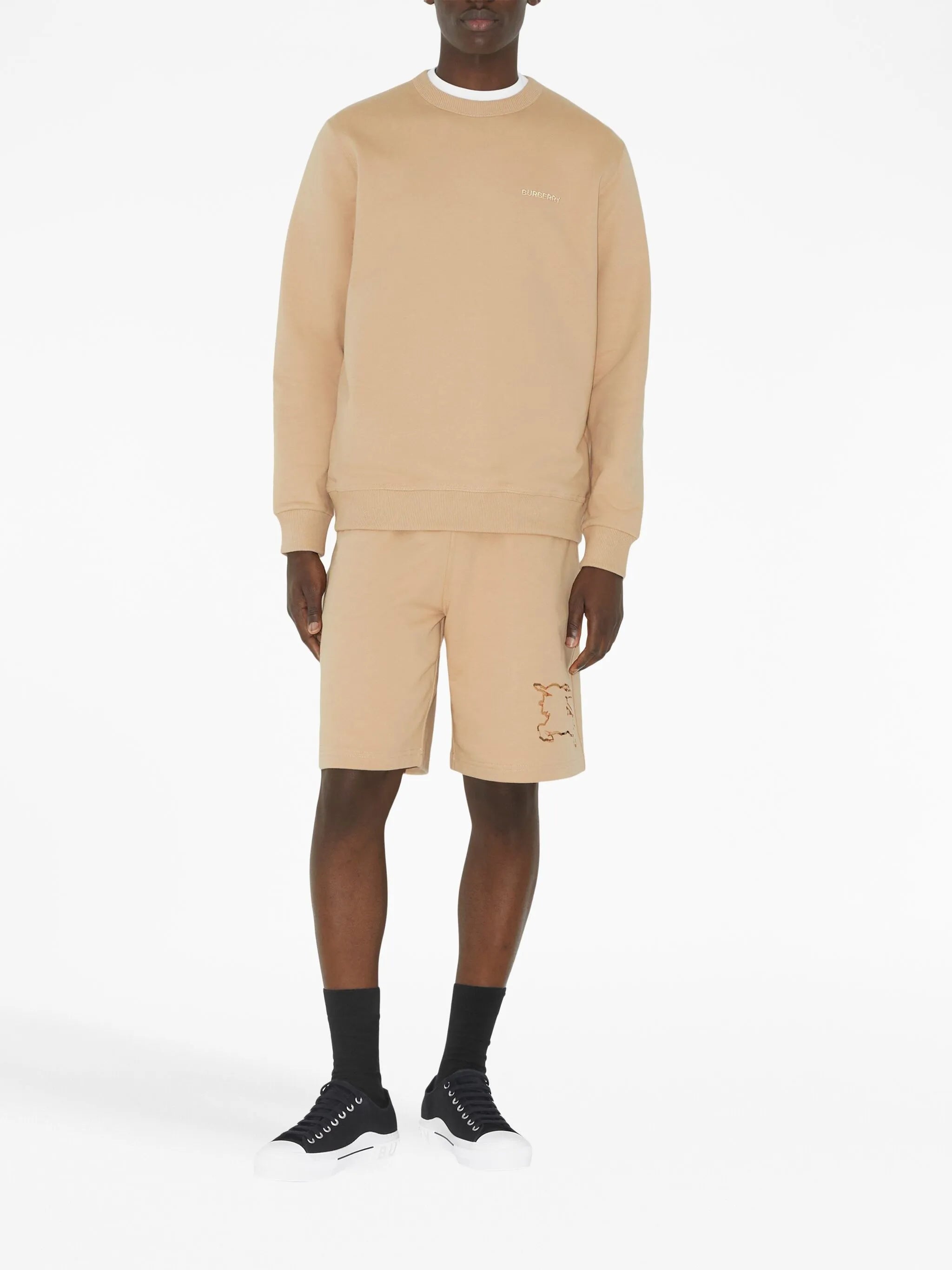 Sweatshirt mit Ritteremblem