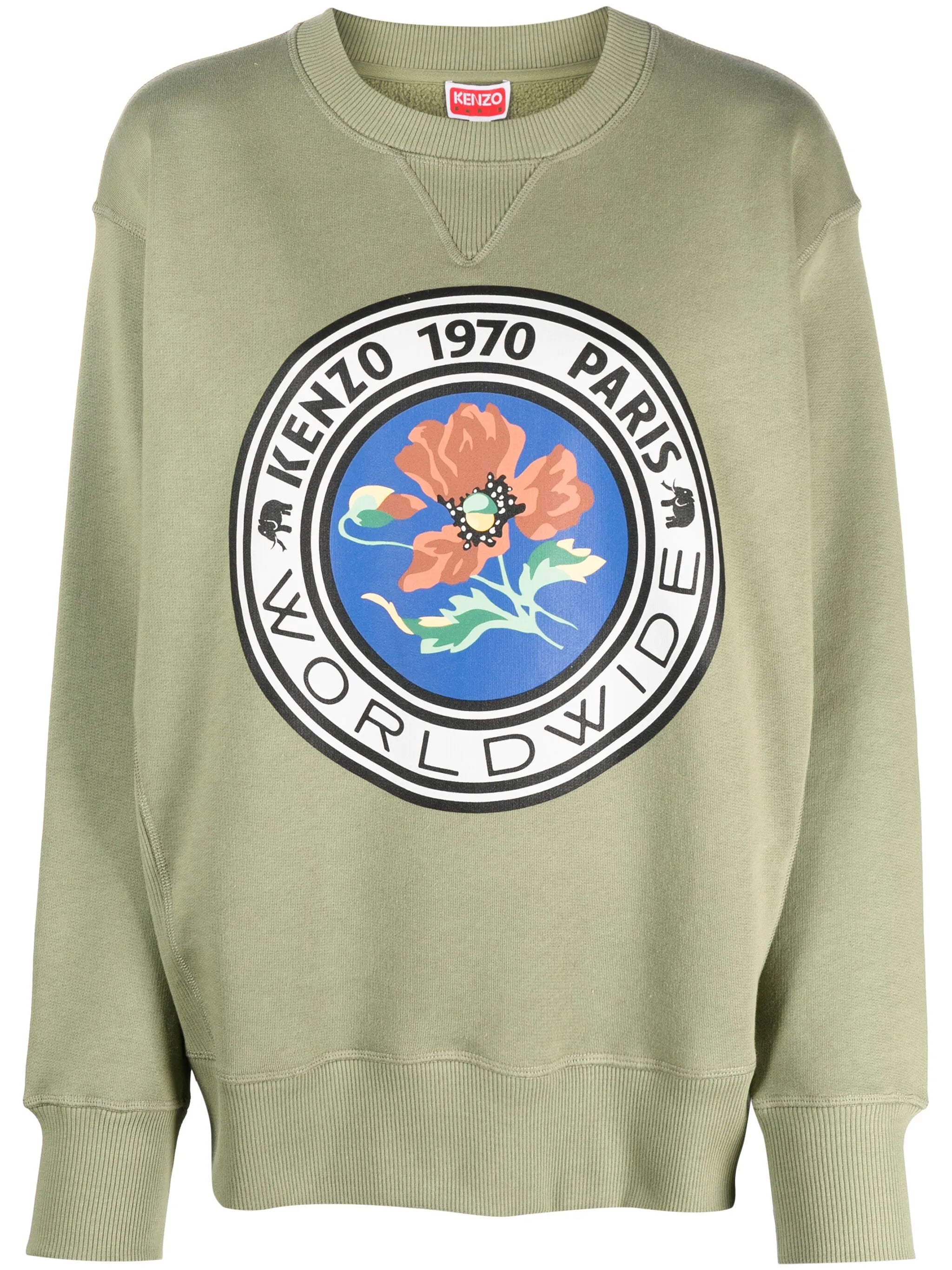 Sweatshirt mit grafischem Print