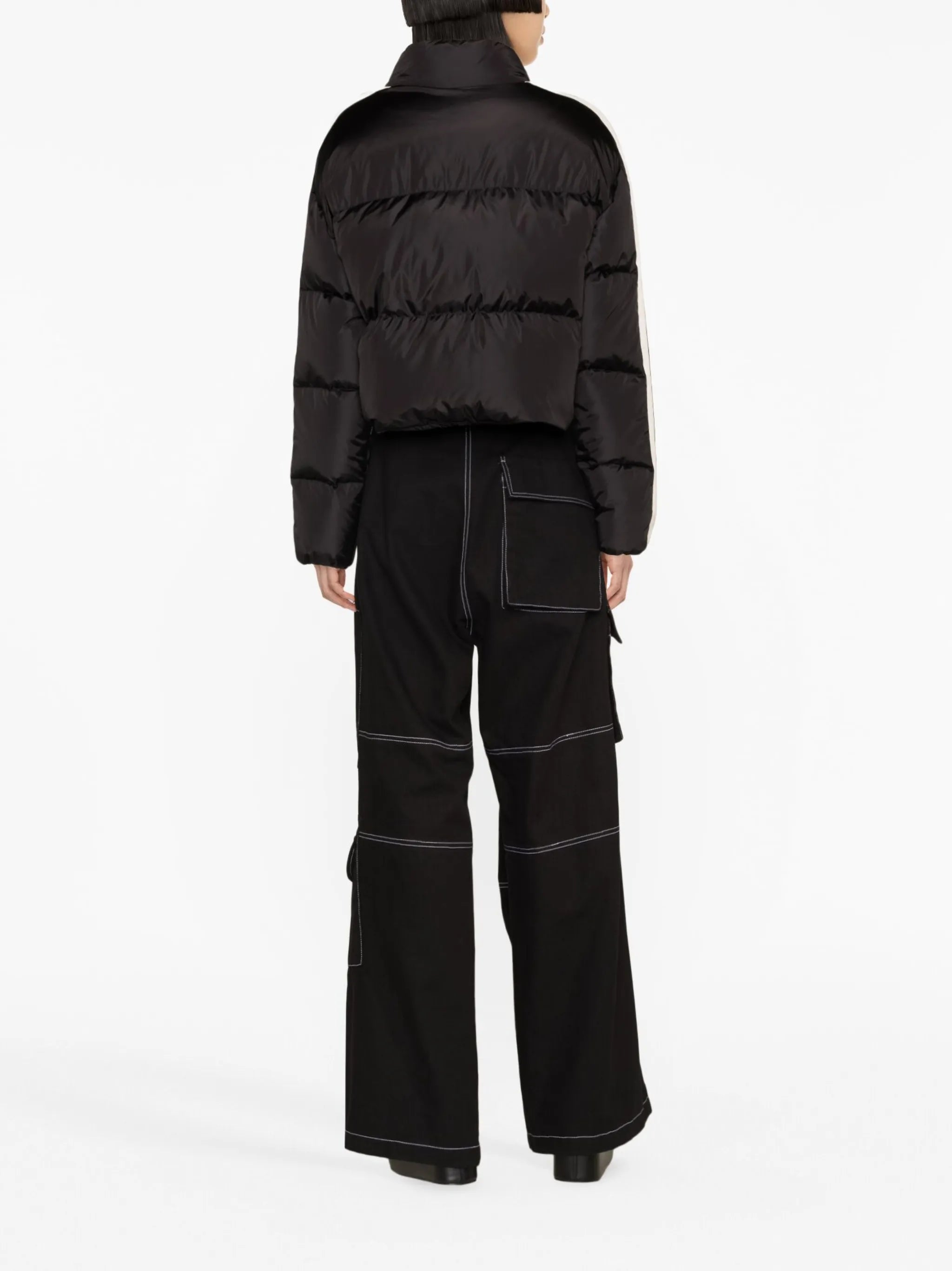 Jacke mit Logo-Stickerei