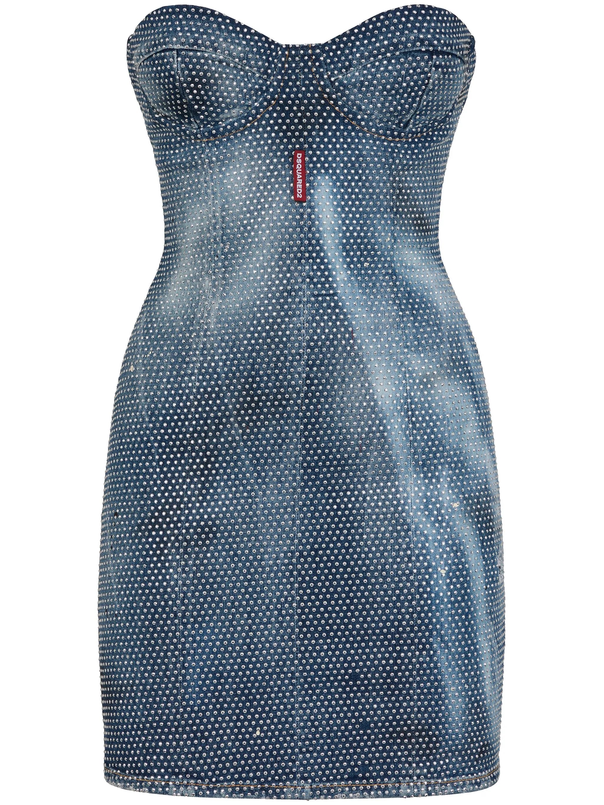 Verziertes Minikleid