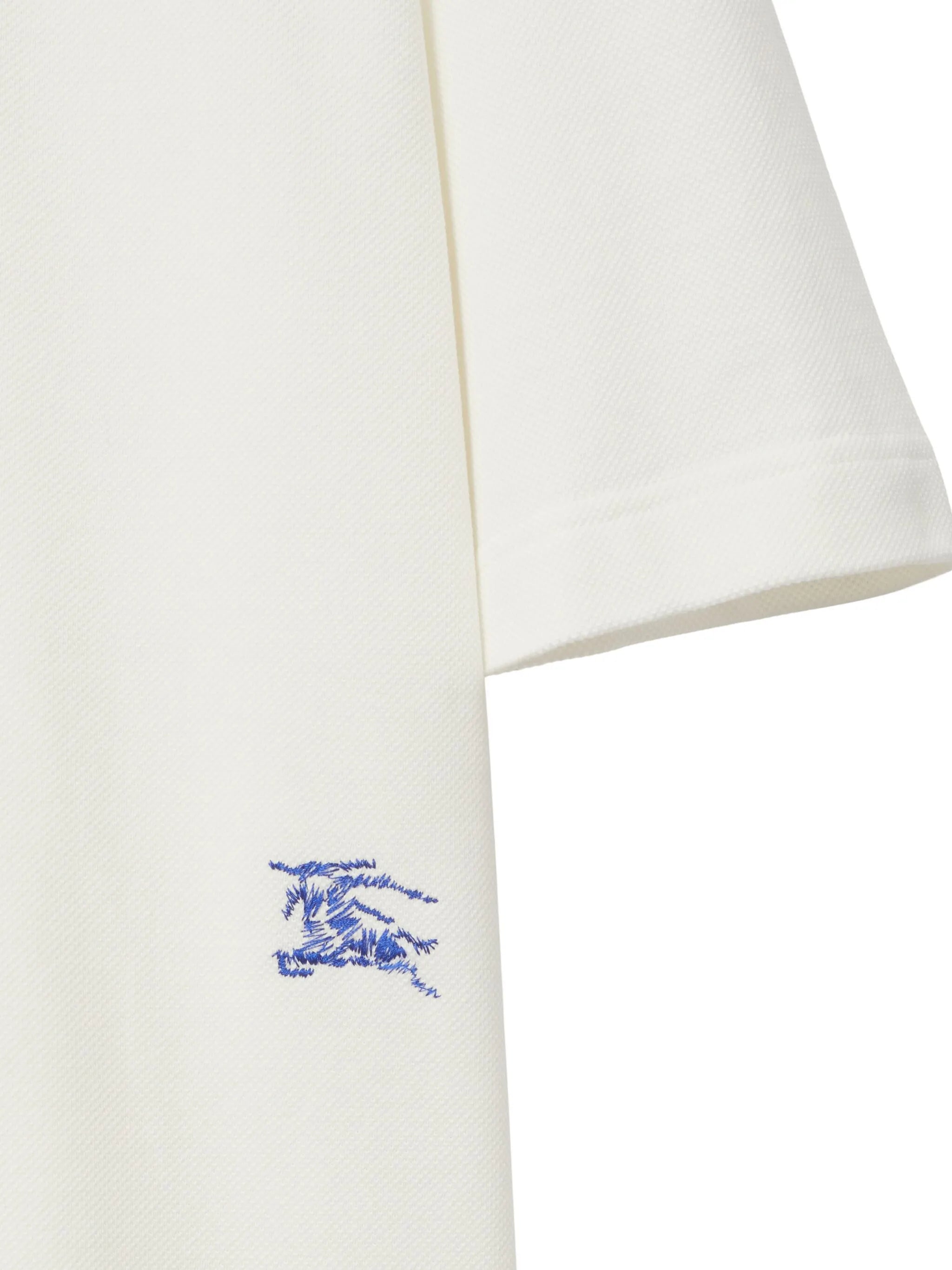 Poloshirt mit Equestrian Knight-Stickerei