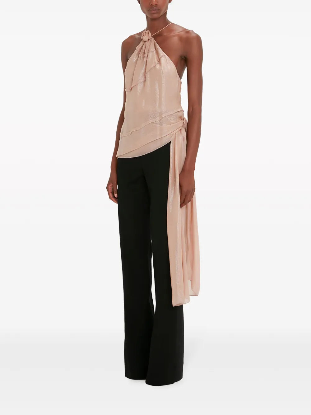 Top mit Blumendetail