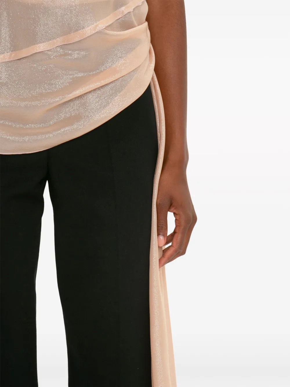 Top mit Blumendetail