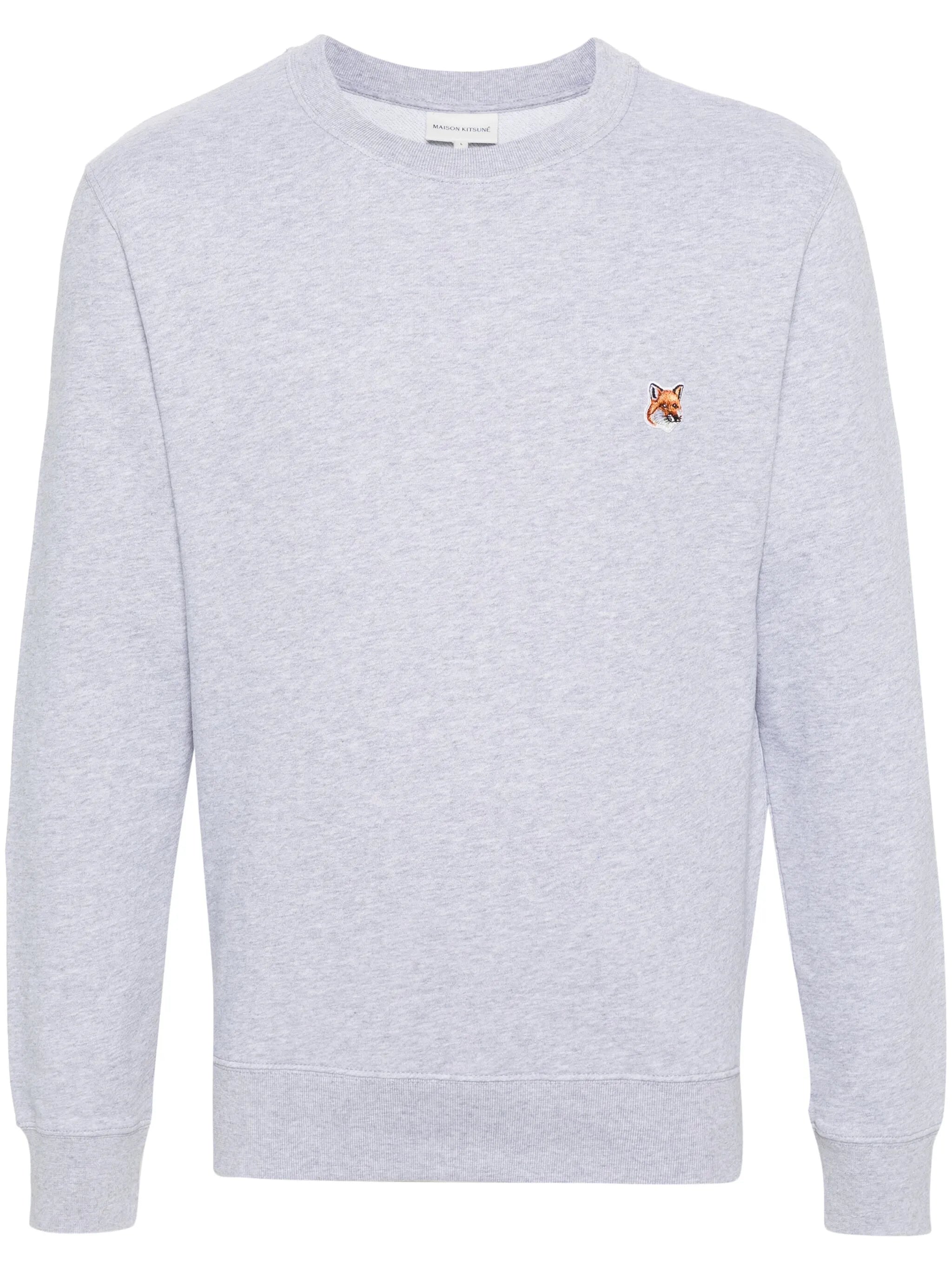 Sweatshirt mit Logo-Applikation