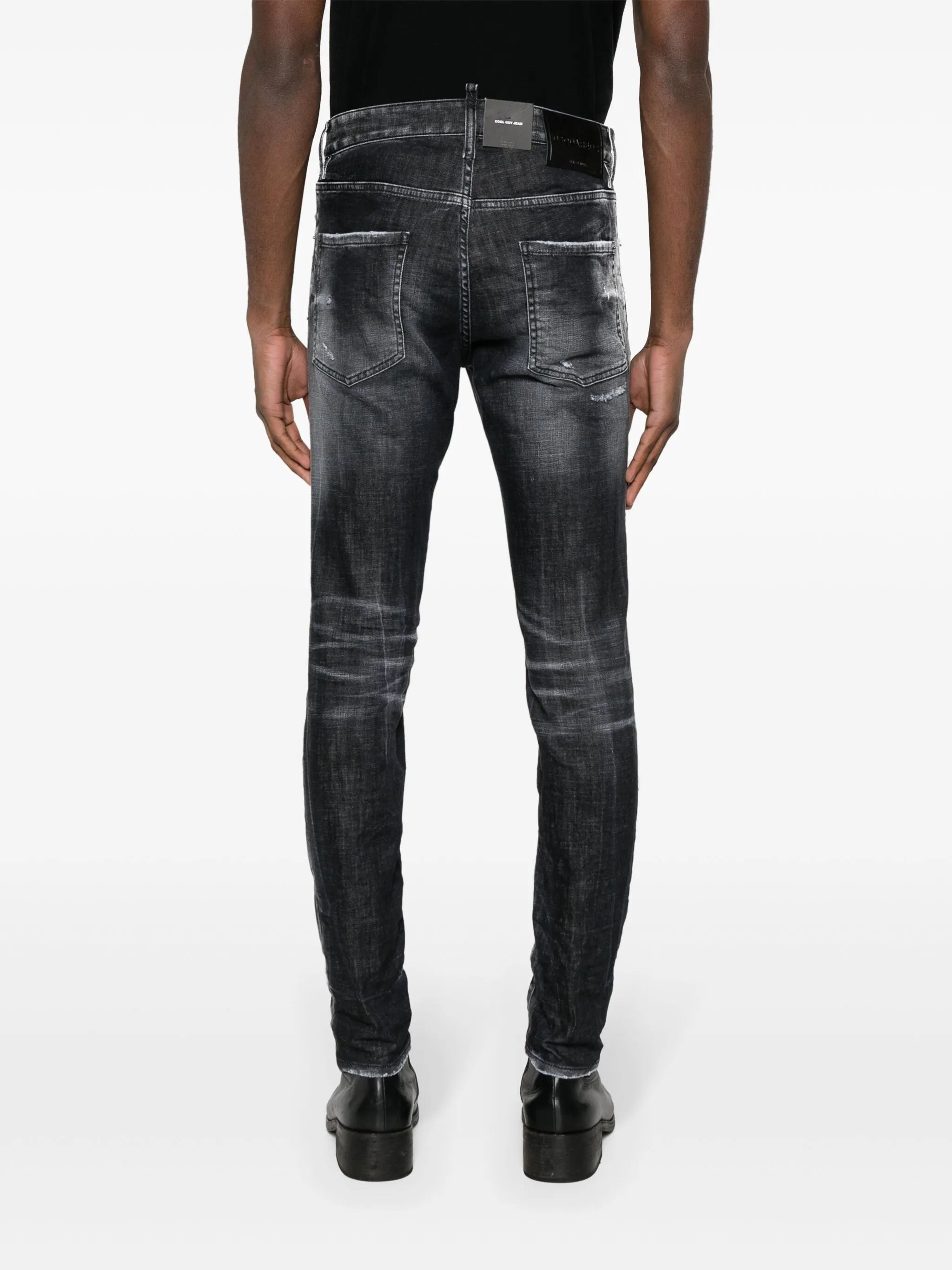 Skinny-Jeans im Distressed-Look