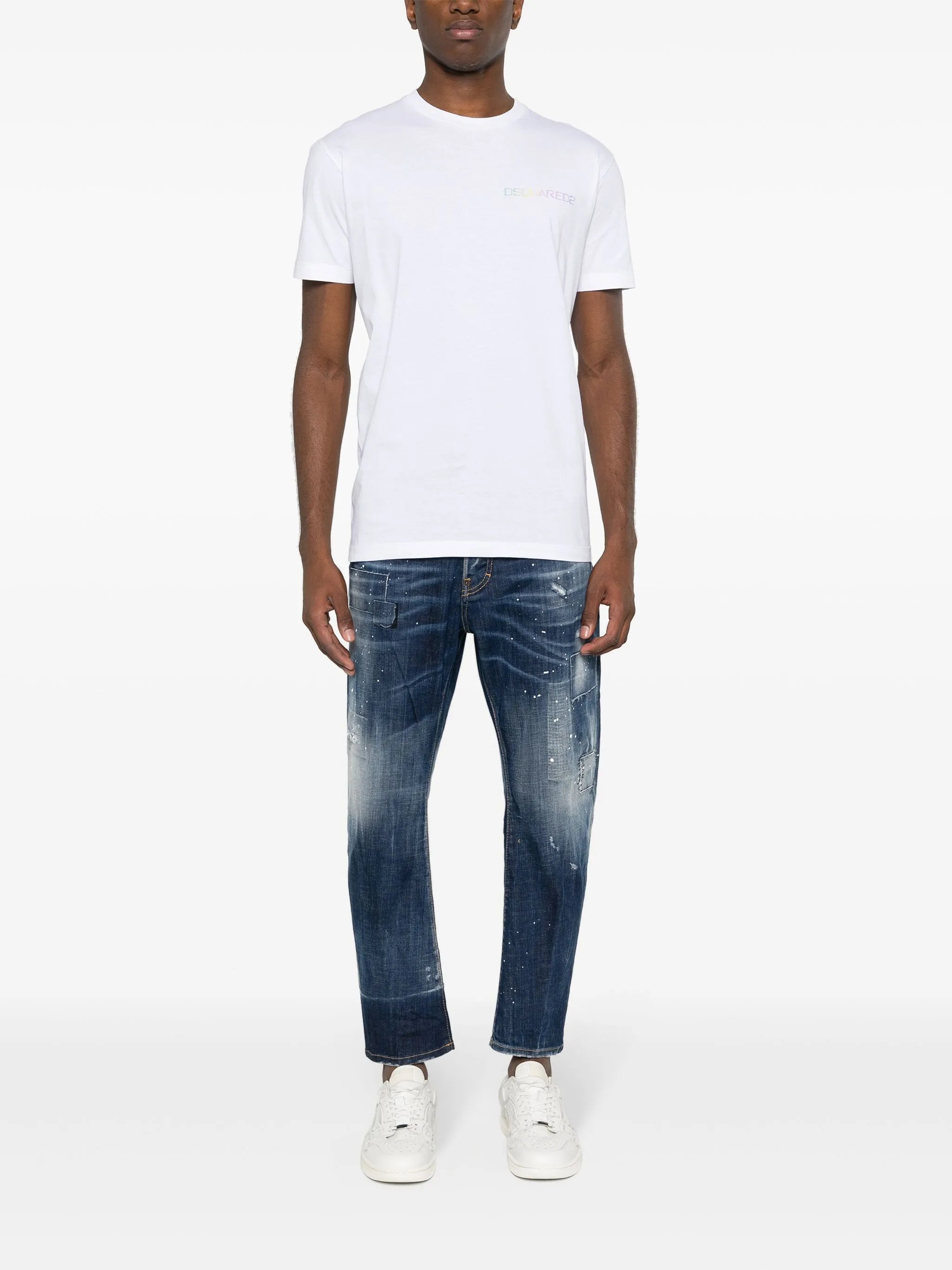 T-Shirt mit Logo-Print