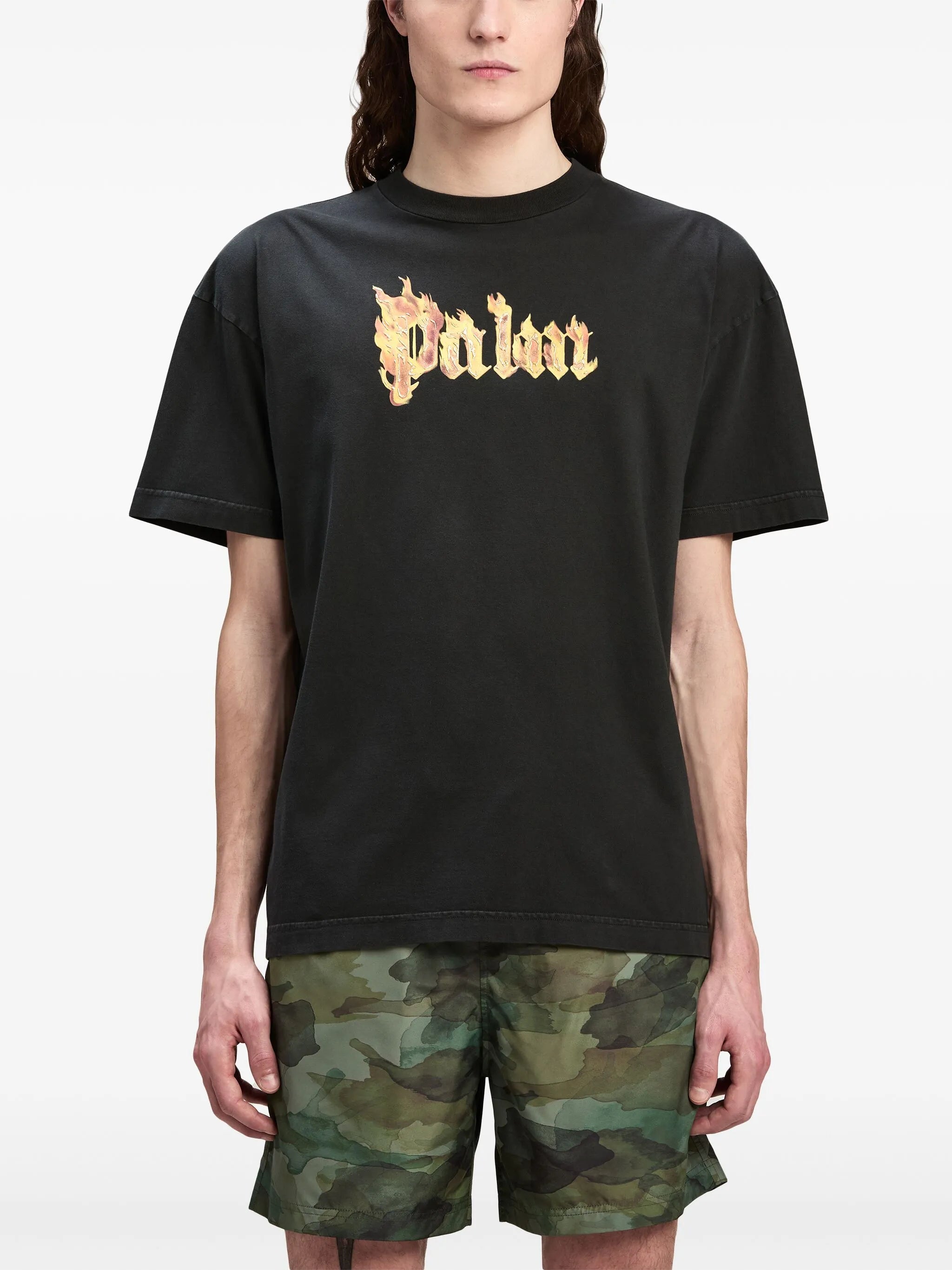 T-Shirt mit Logo-Print