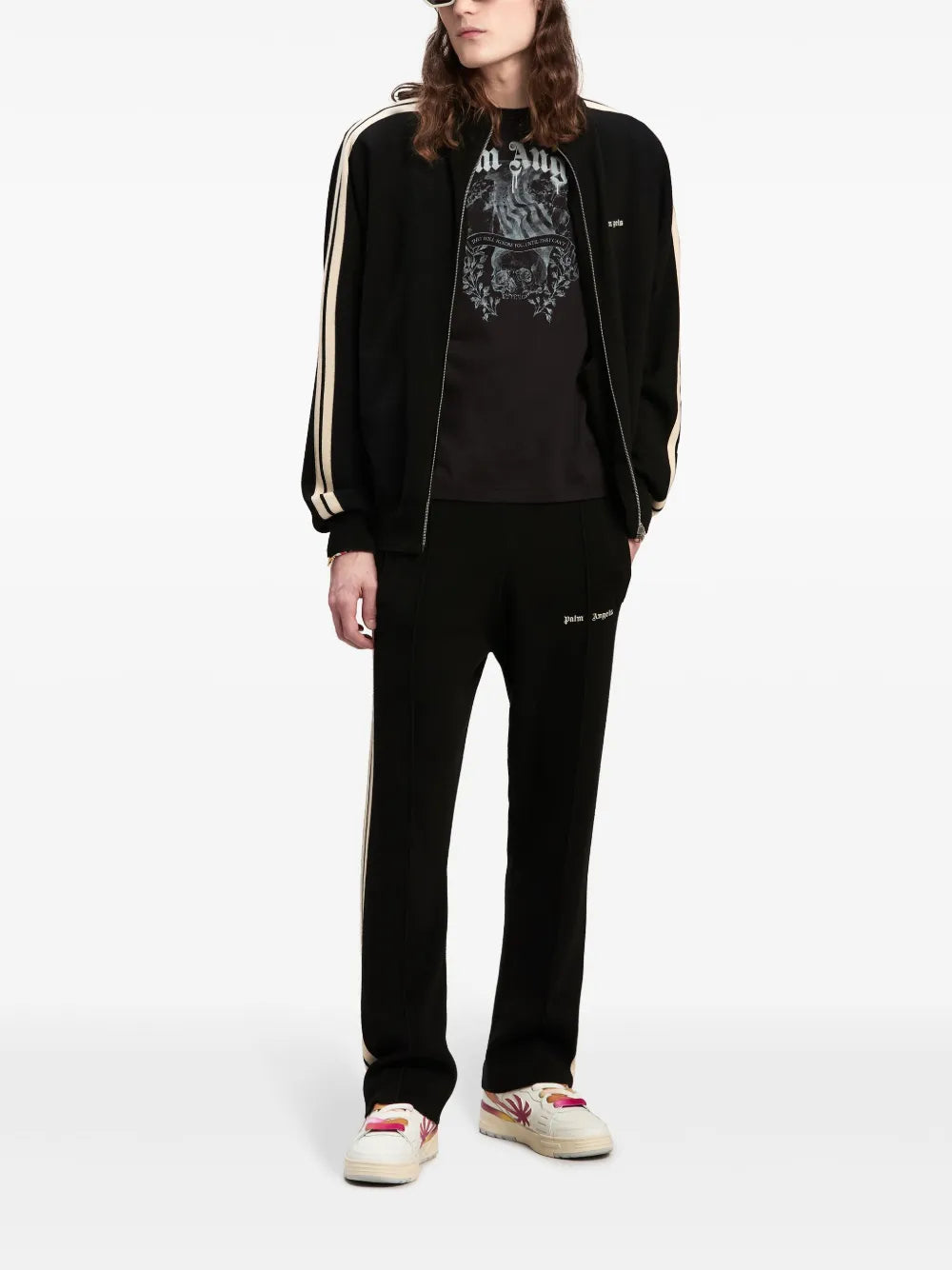 Jacke mit Logo-Stickerei