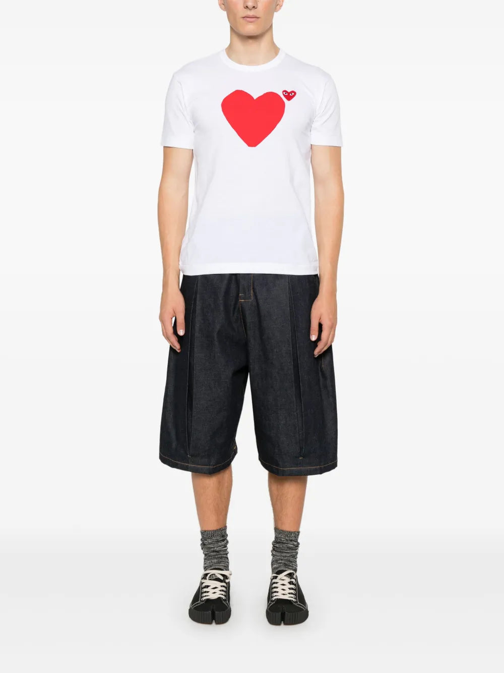 T-Shirt mit Herz-Print