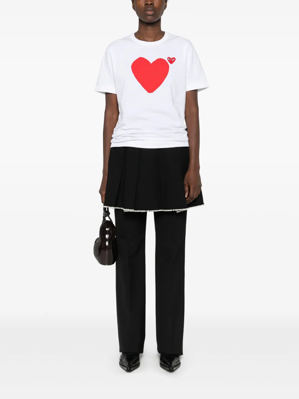 T-Shirt mit Herz-Print