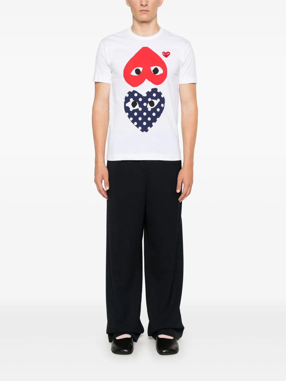T-Shirt mit Herz-Print