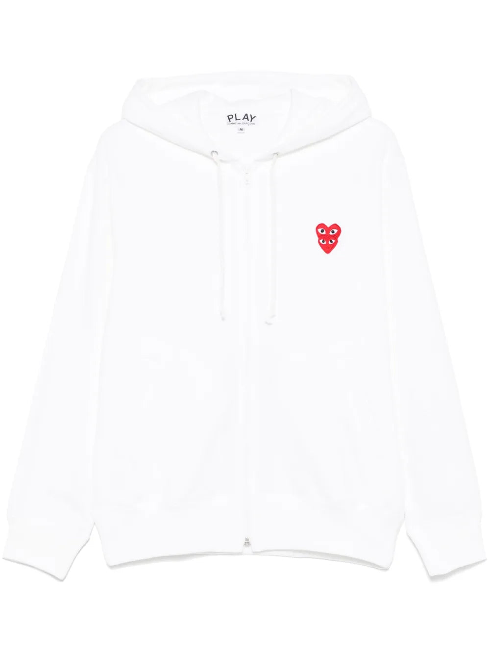 Kapuzenjacke mit Herz-Patch