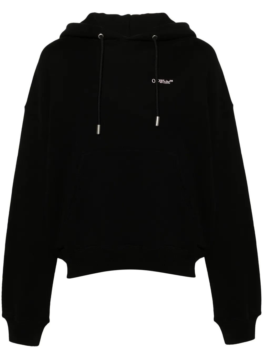 Hoodie mit Logo-Stickerei