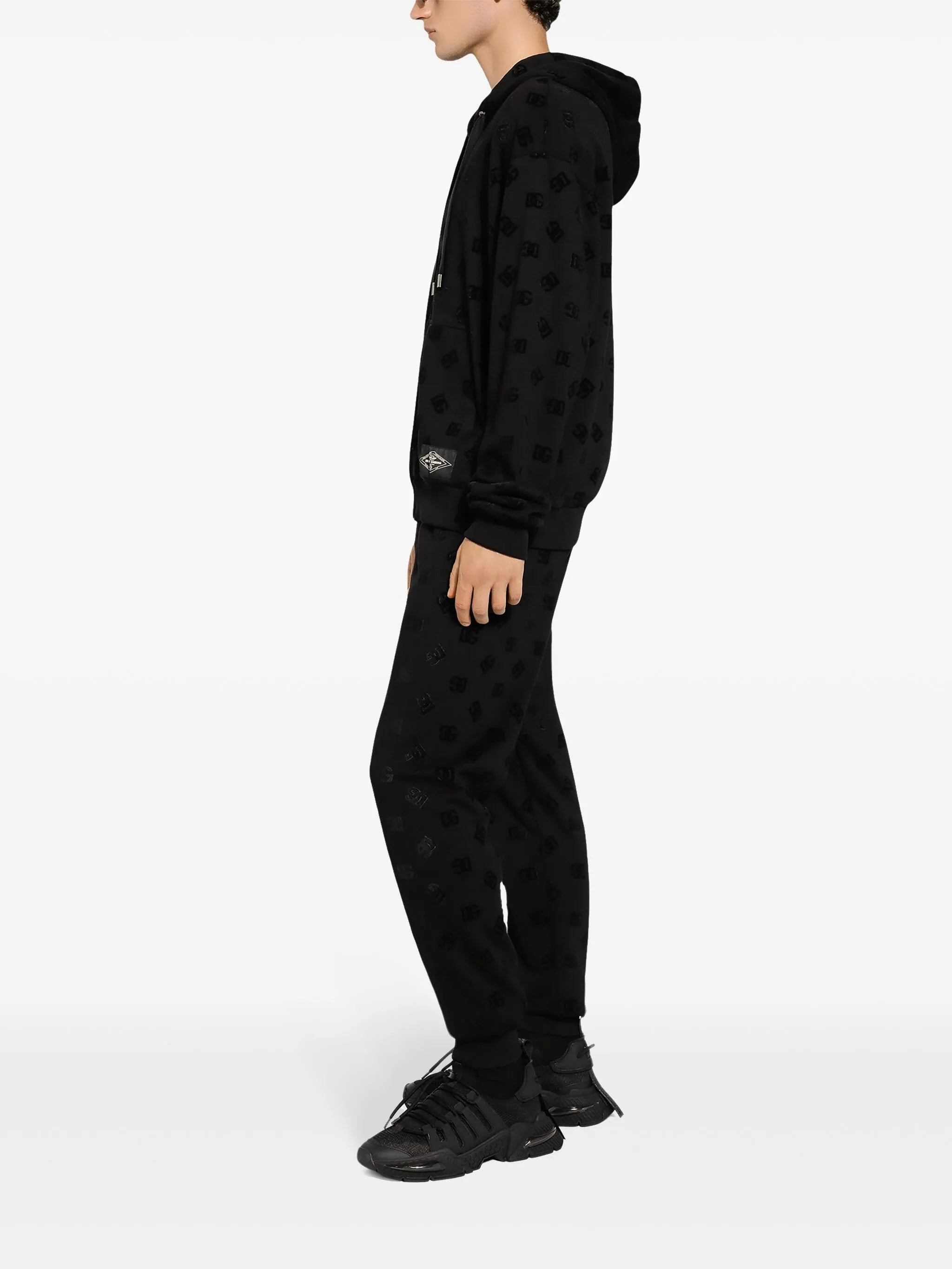 Jogginghose mit Monogramm-Prägung