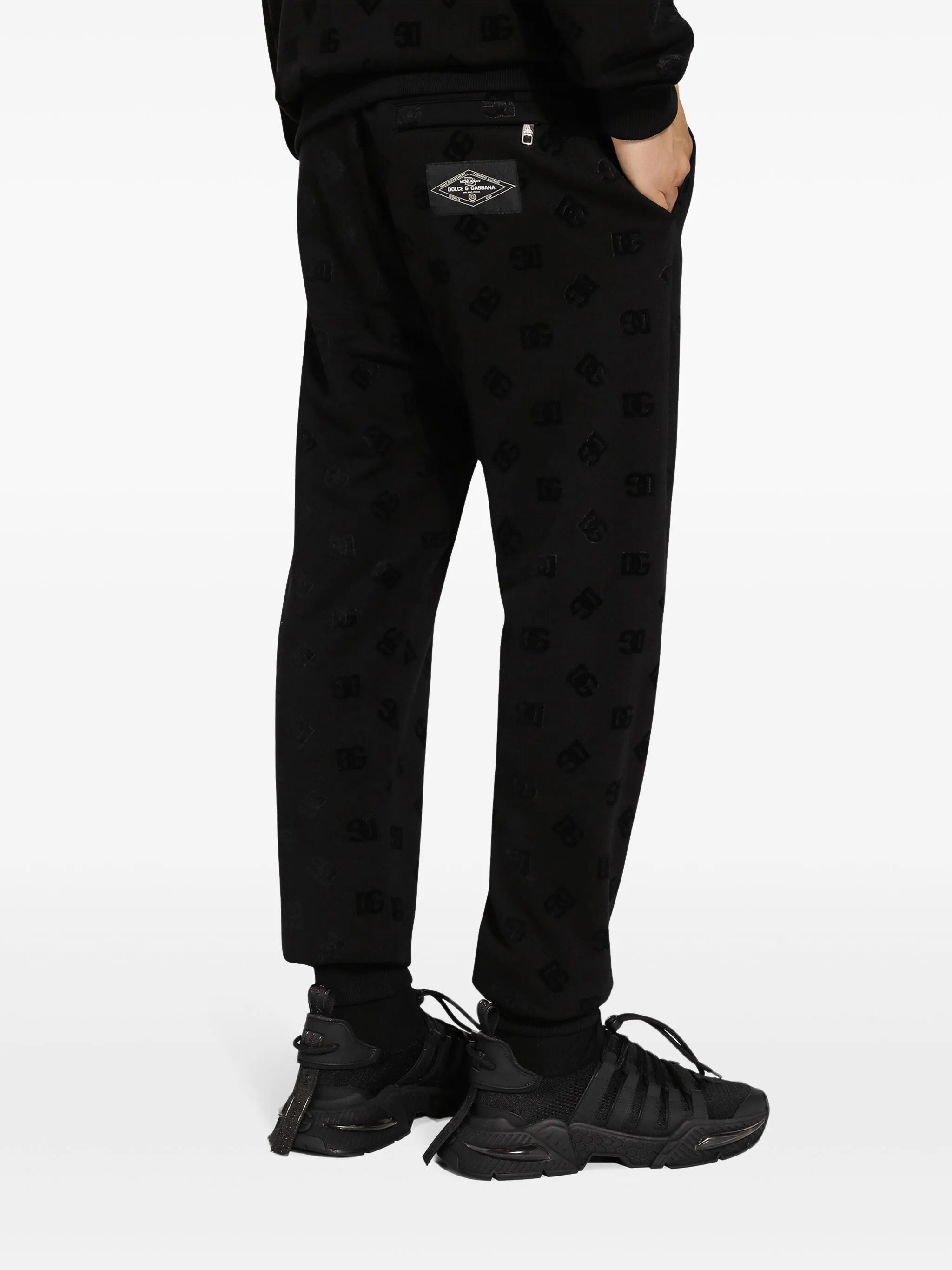 Jogginghose mit Monogramm-Prägung