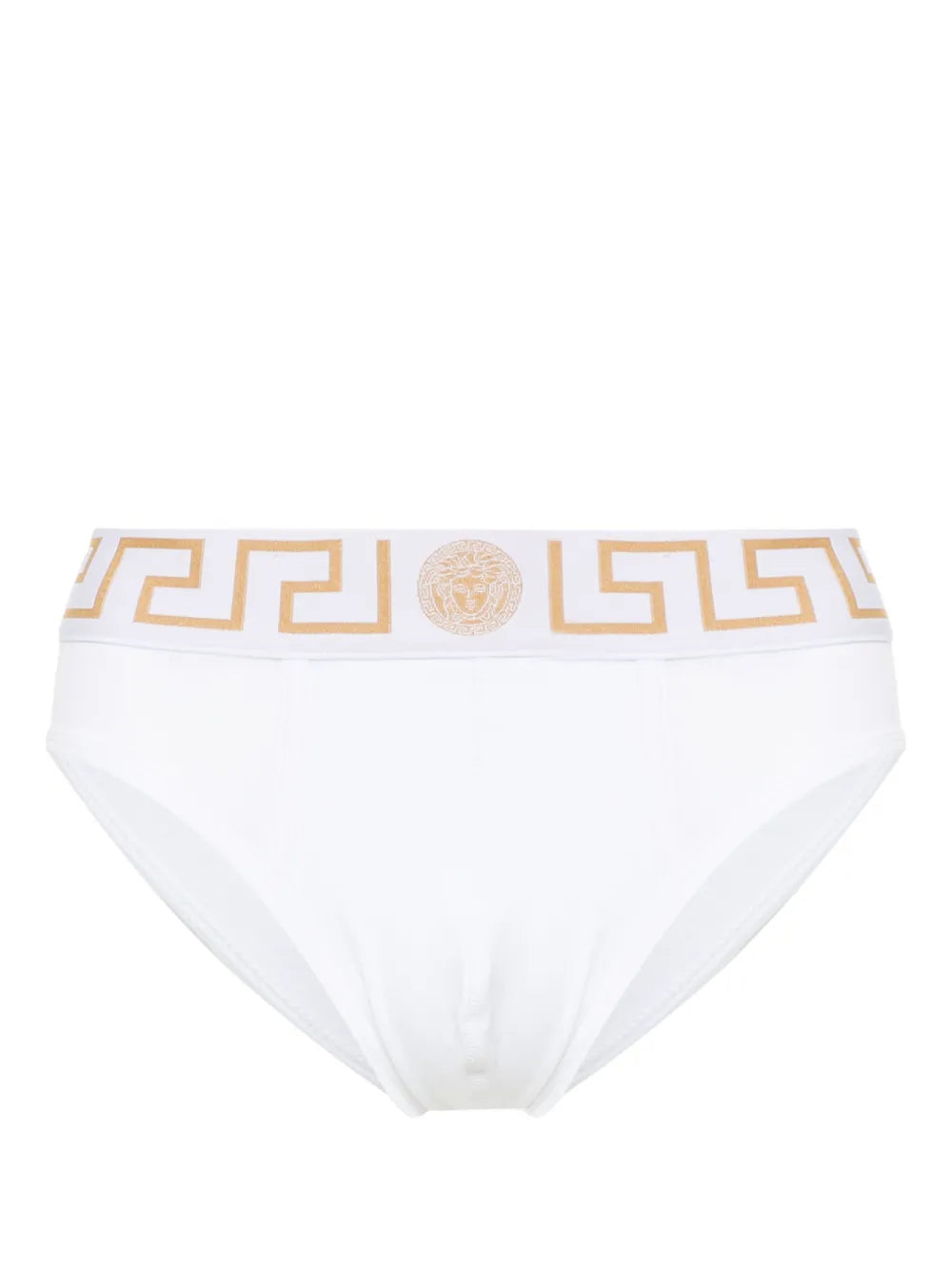 Briefs with Greca waistband