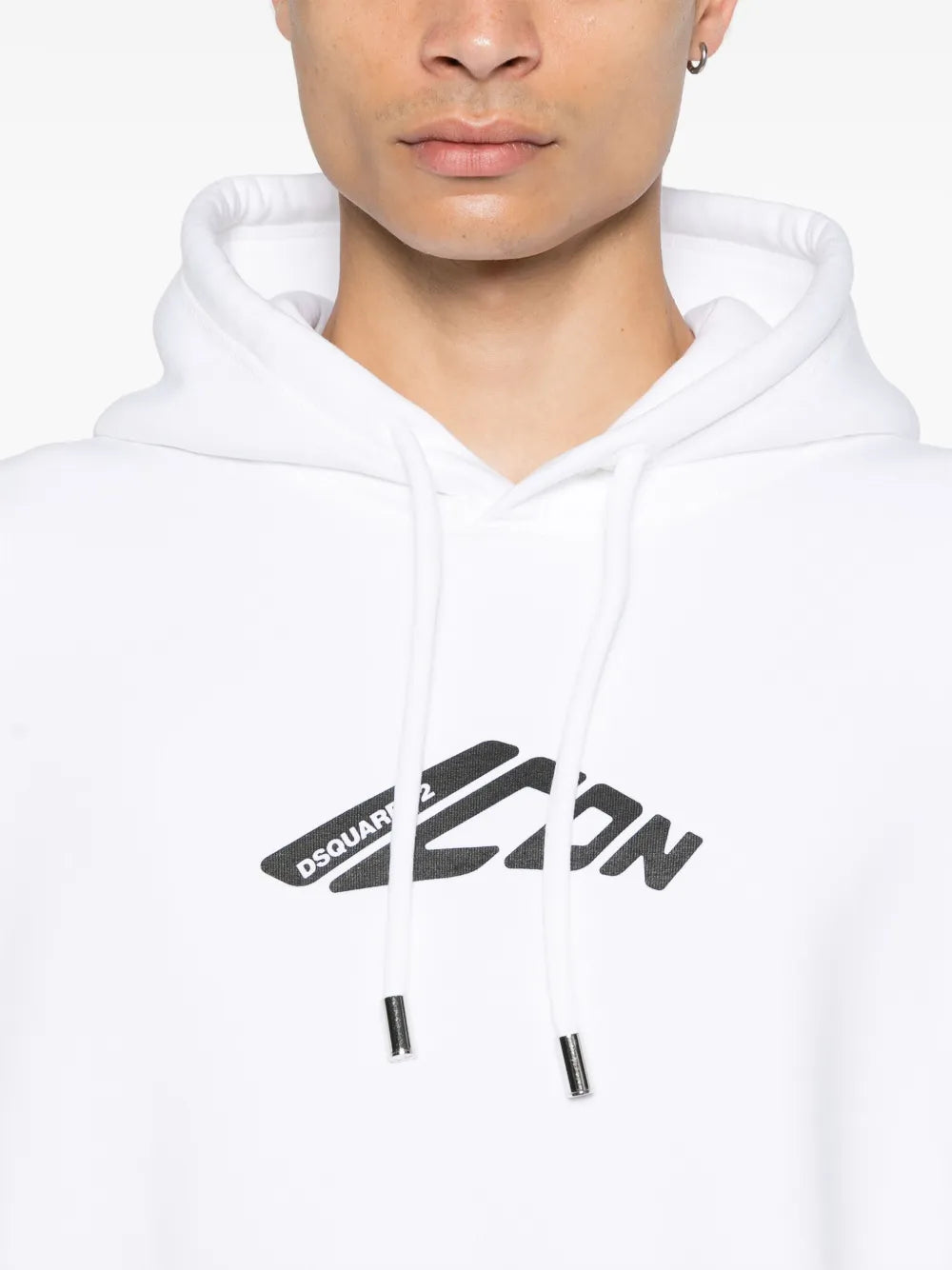 Hoodie mit Logo-Print