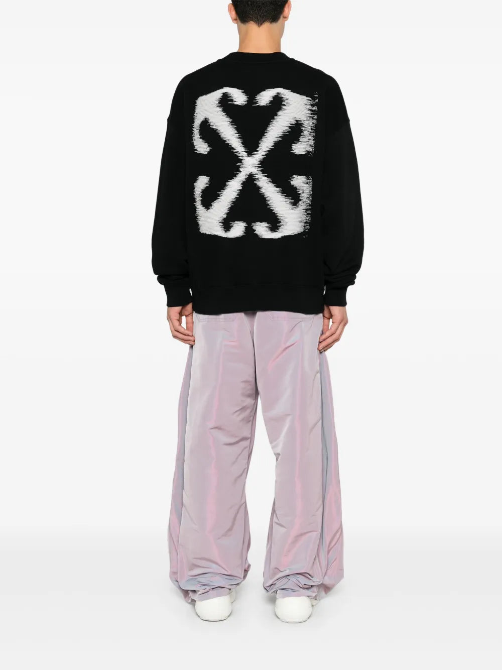 Sweatshirt mit vorstehendem Logo