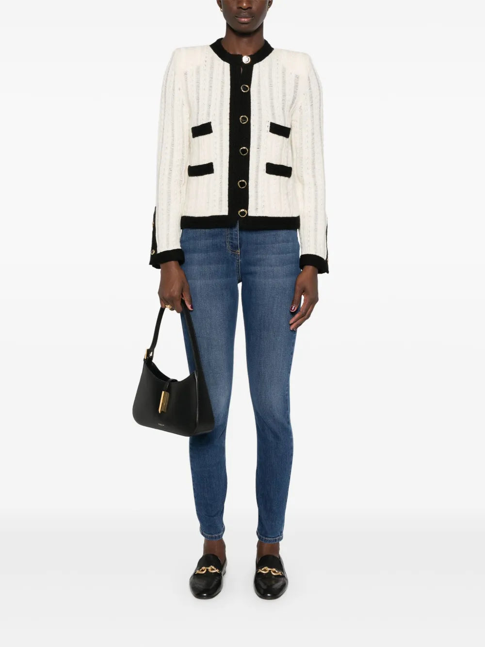 Skinny-Jeans mit Logo