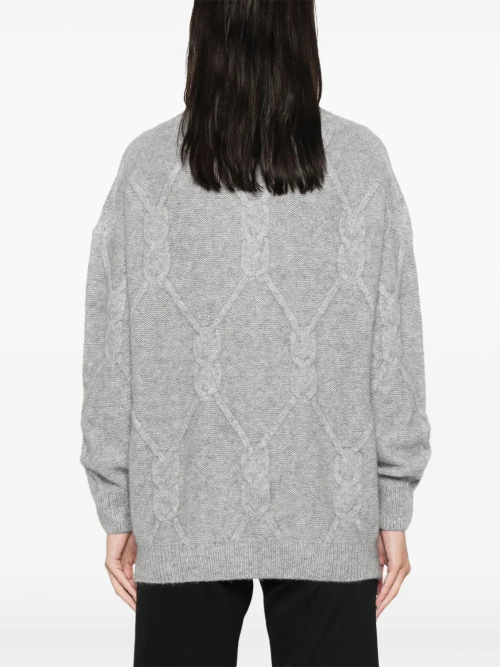 Sweater with mottled effect