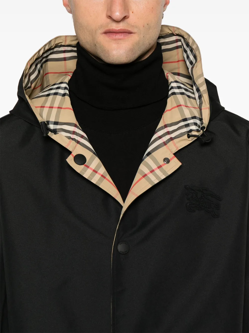 Wendbare Jacke mit Vintage-Check