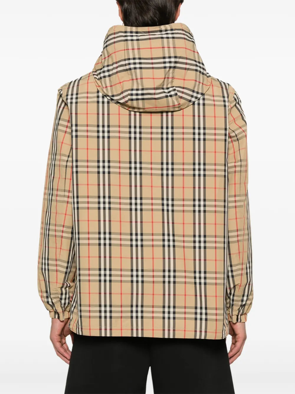 Wendbare Jacke mit Vintage-Check