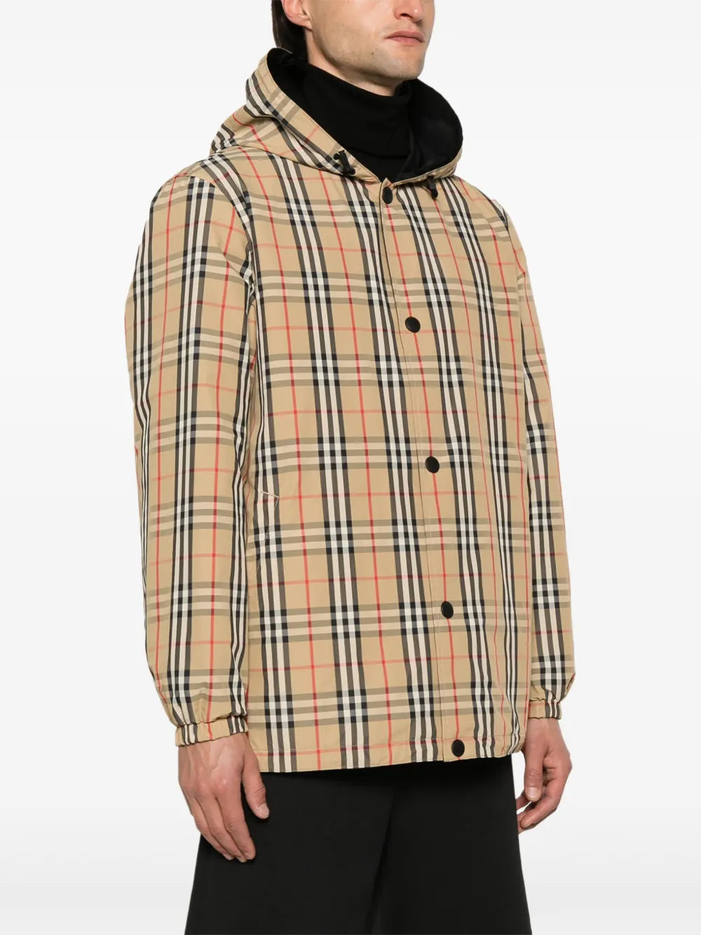 Wendbare Jacke mit Vintage-Check