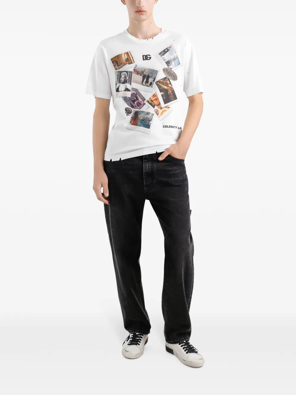 T-Shirt mit Foto-Print