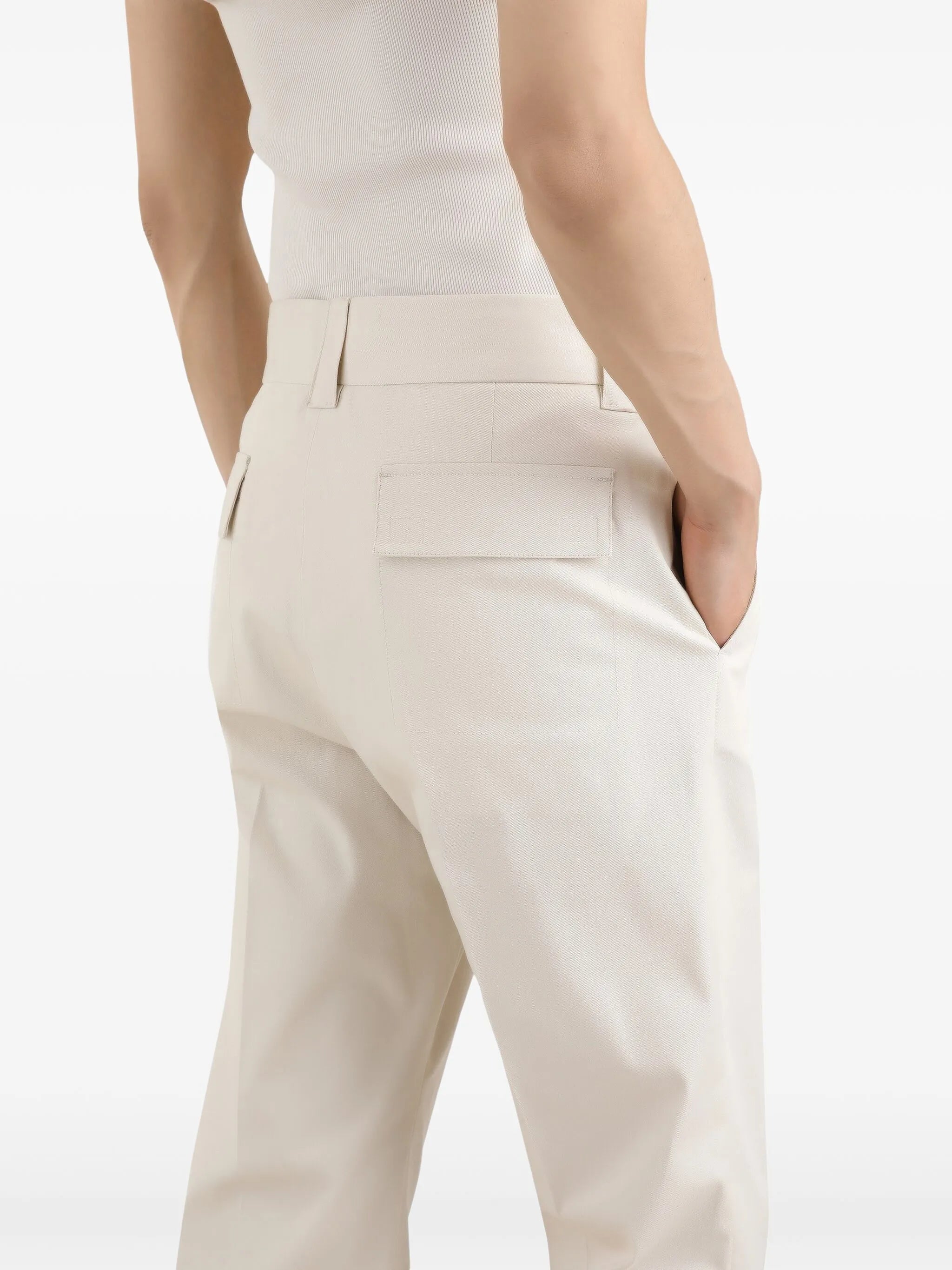 Pants with a narrow cut