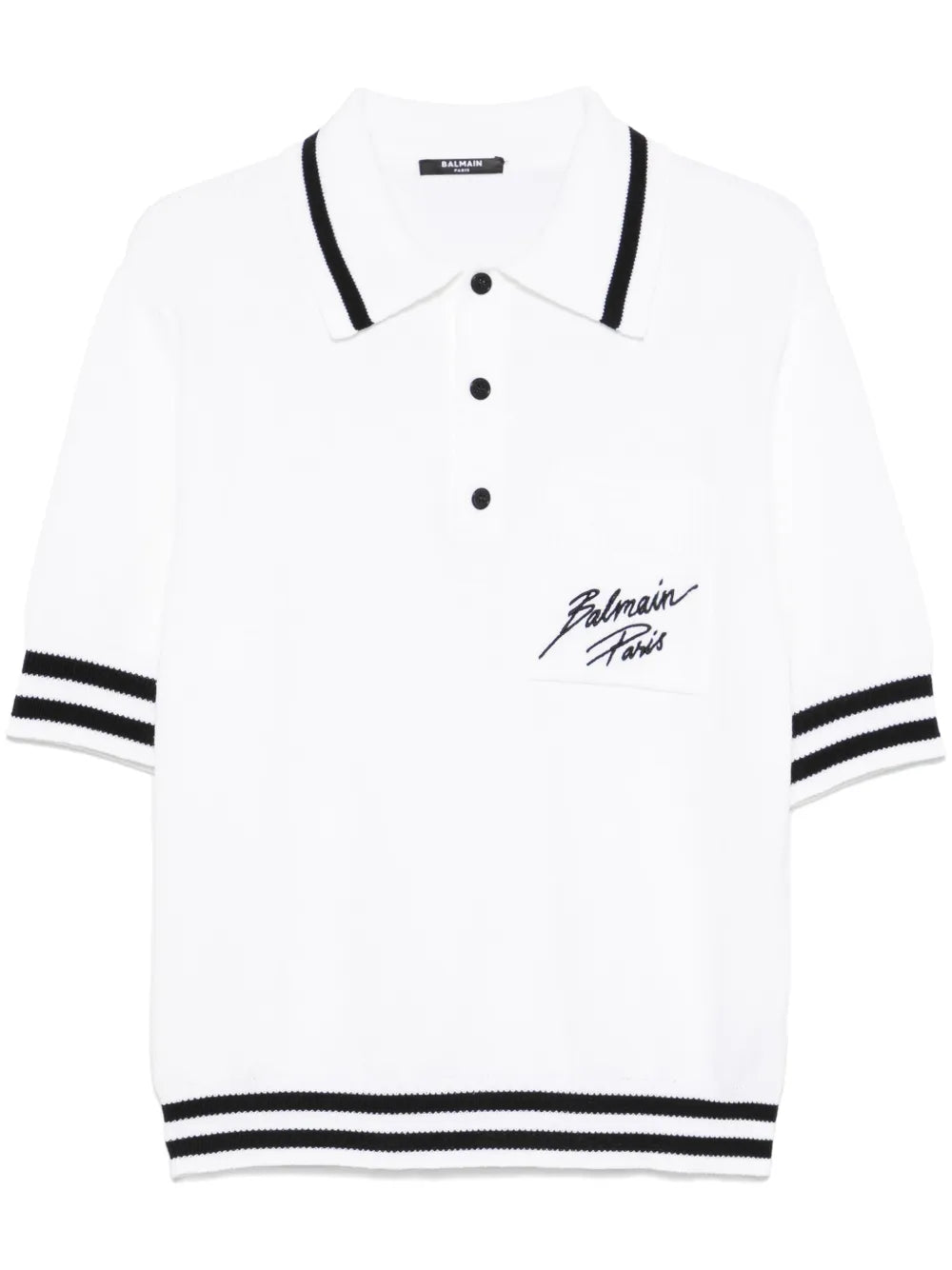 Poloshirt mit ikonischer Logo-Stickerei