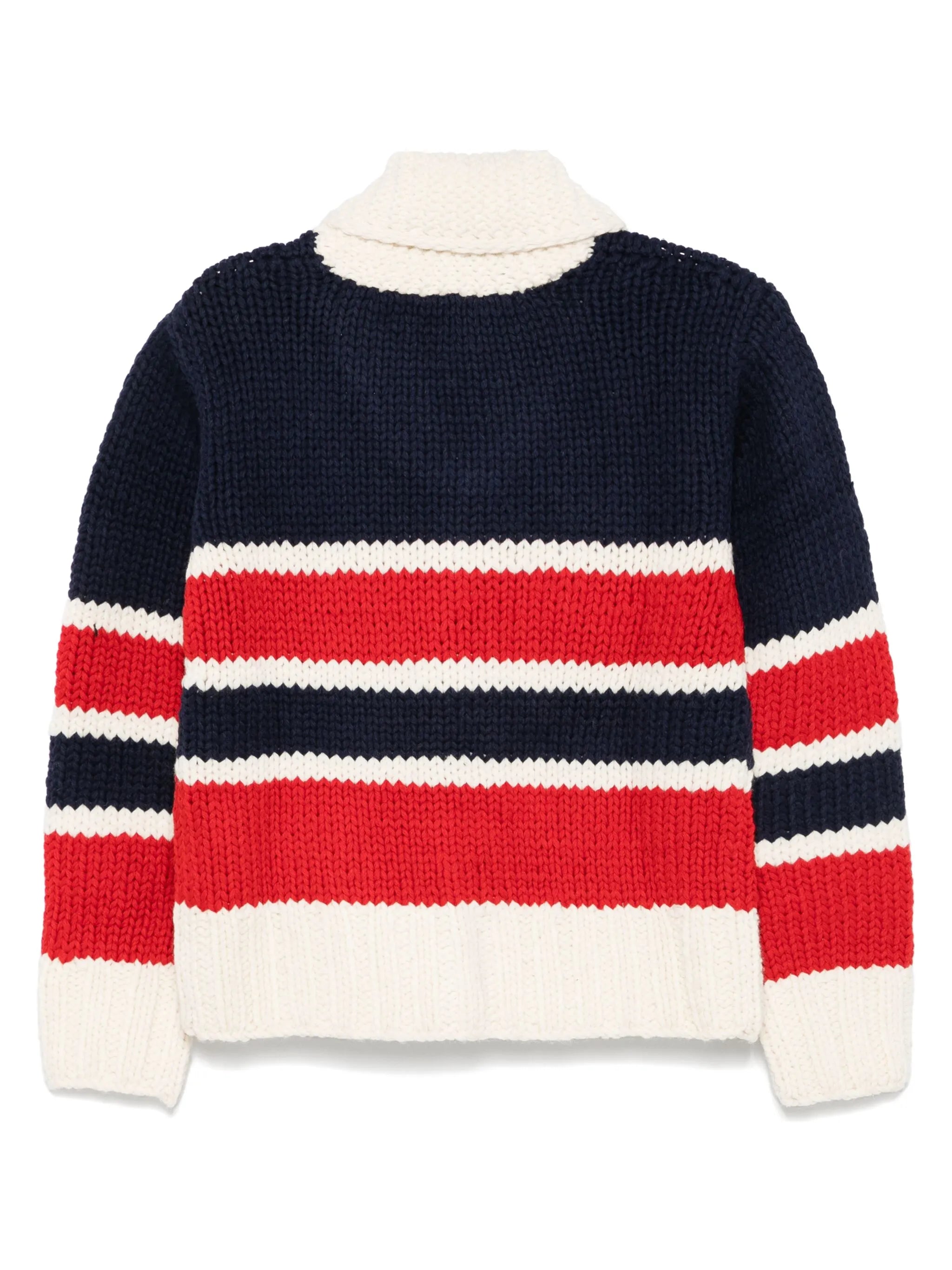 Gestreifter Cardigan