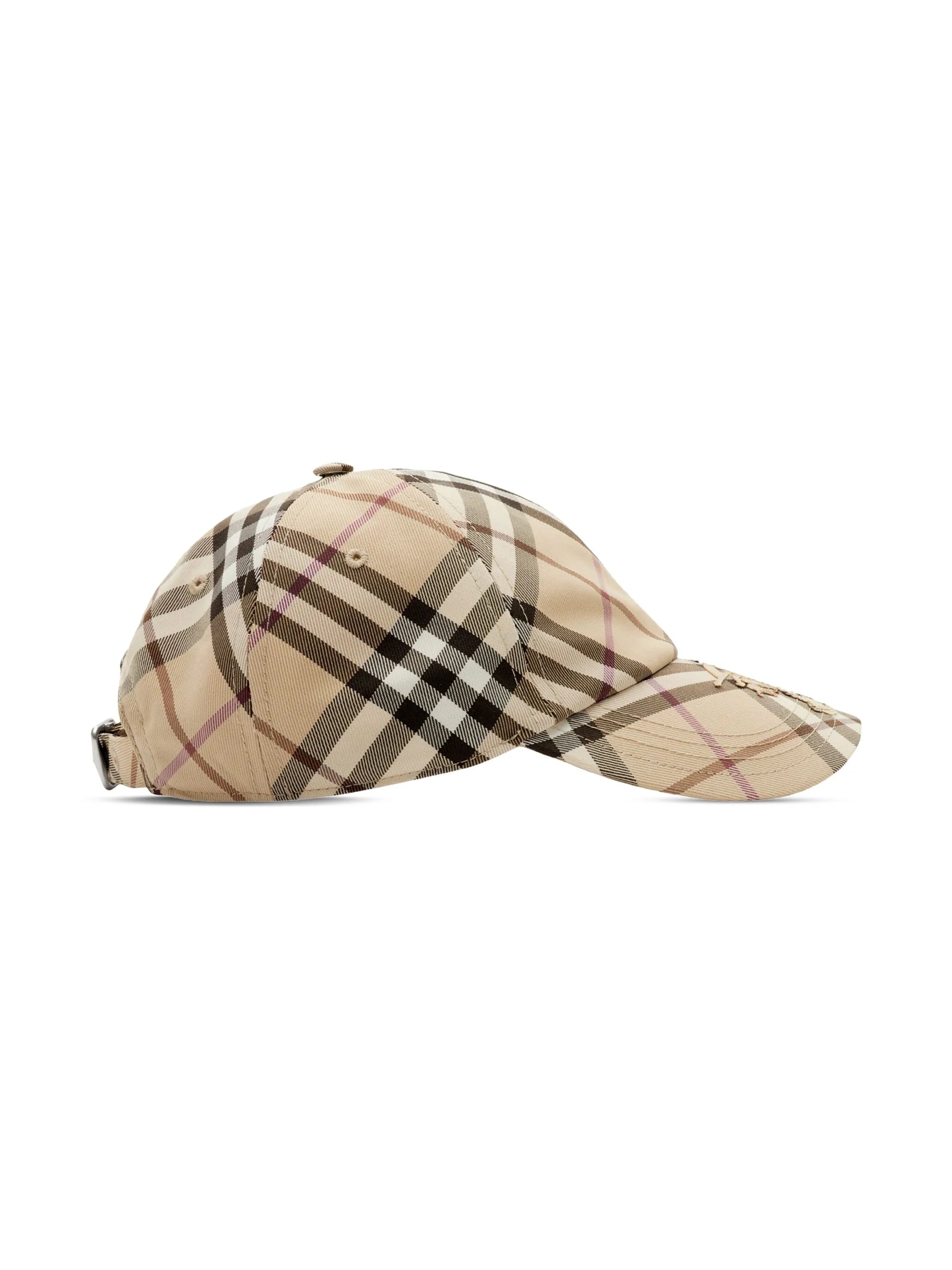 Baseballkappe mit Vintage-Check