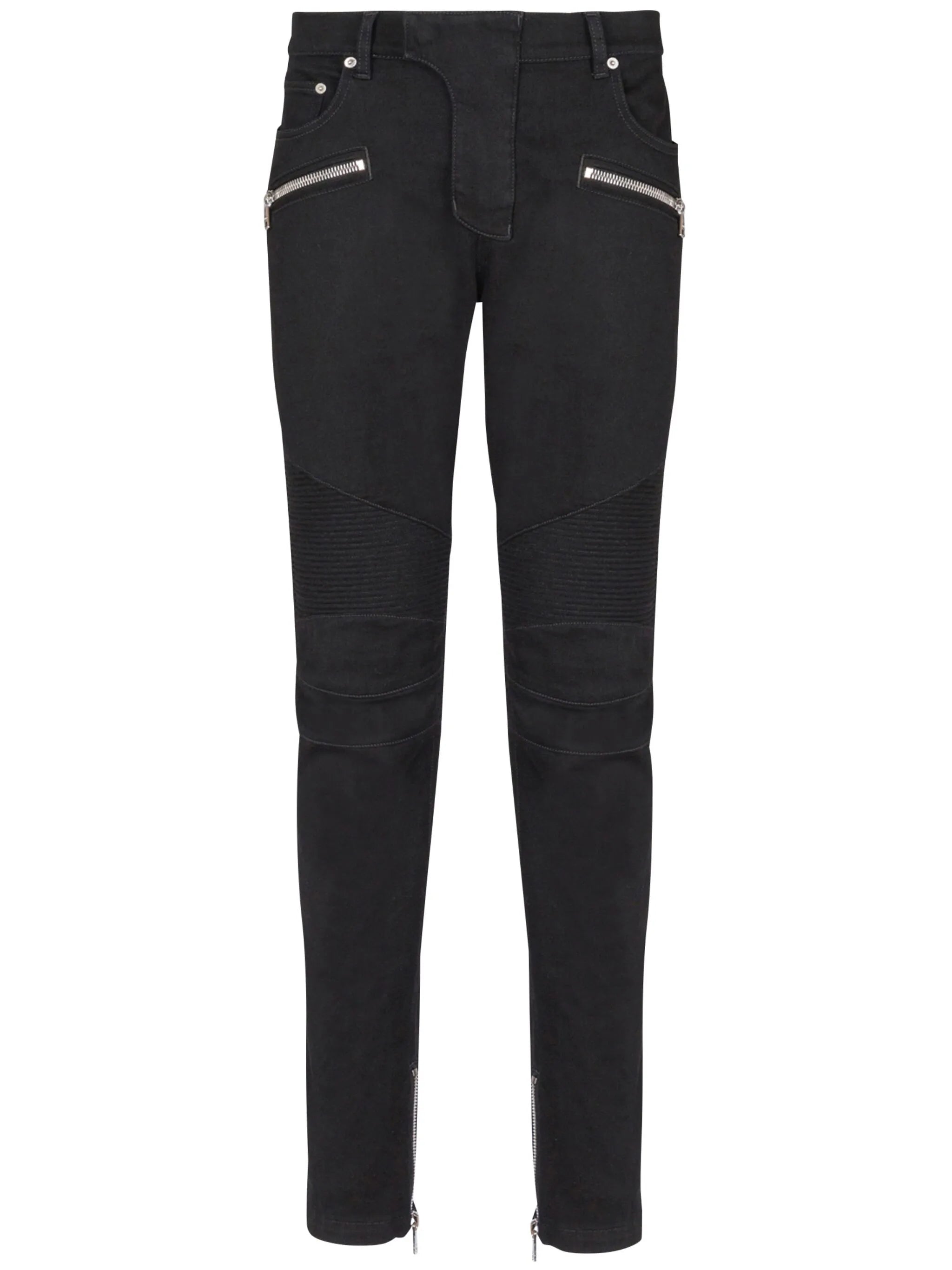 Schmale Bikerjeans