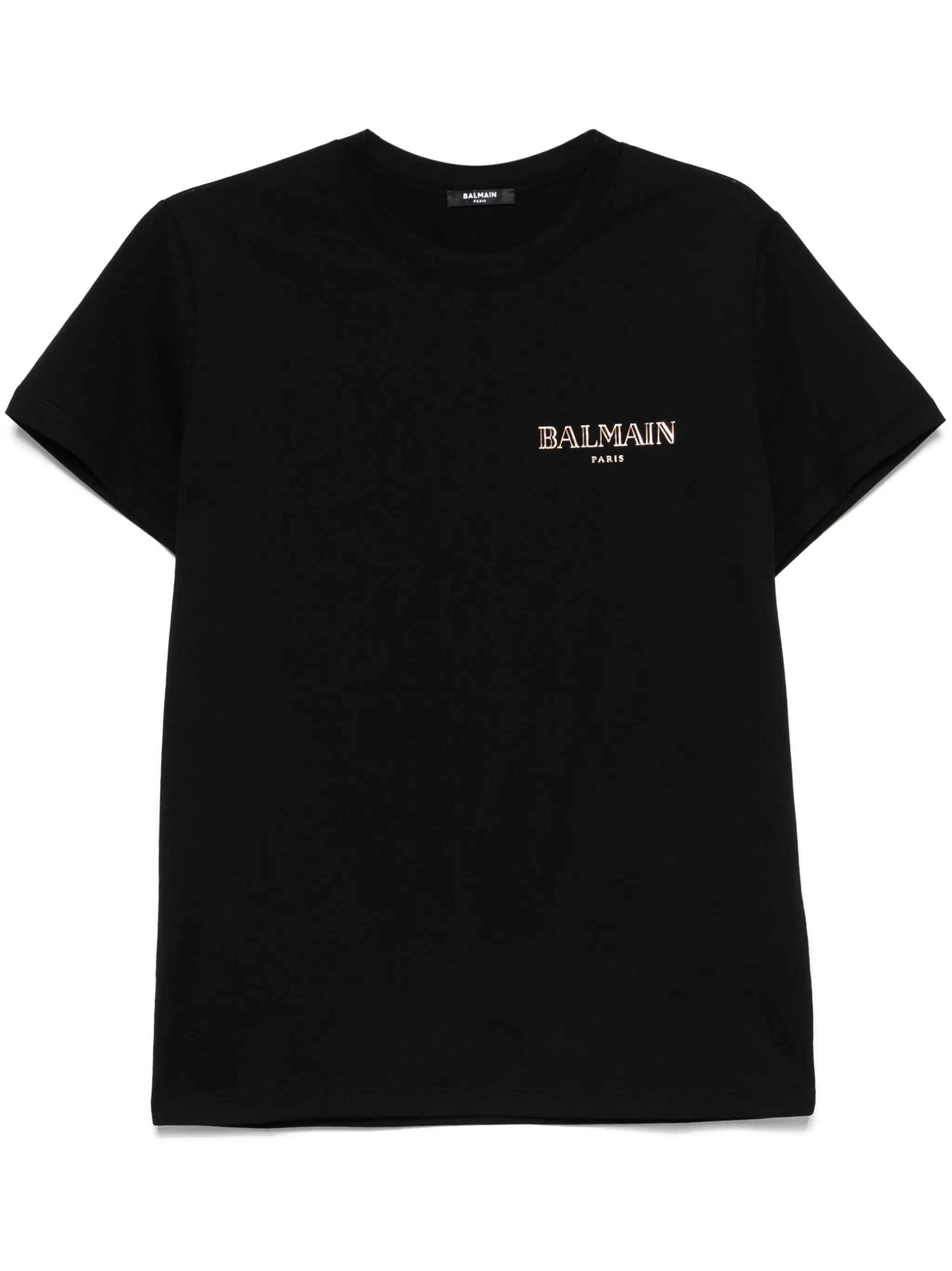 T-Shirt mit Logo-Applikation