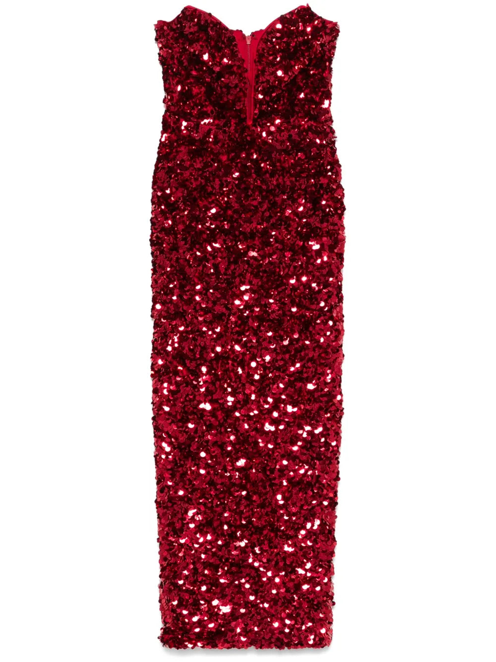 Maxikleid mit 3D-Pailletten