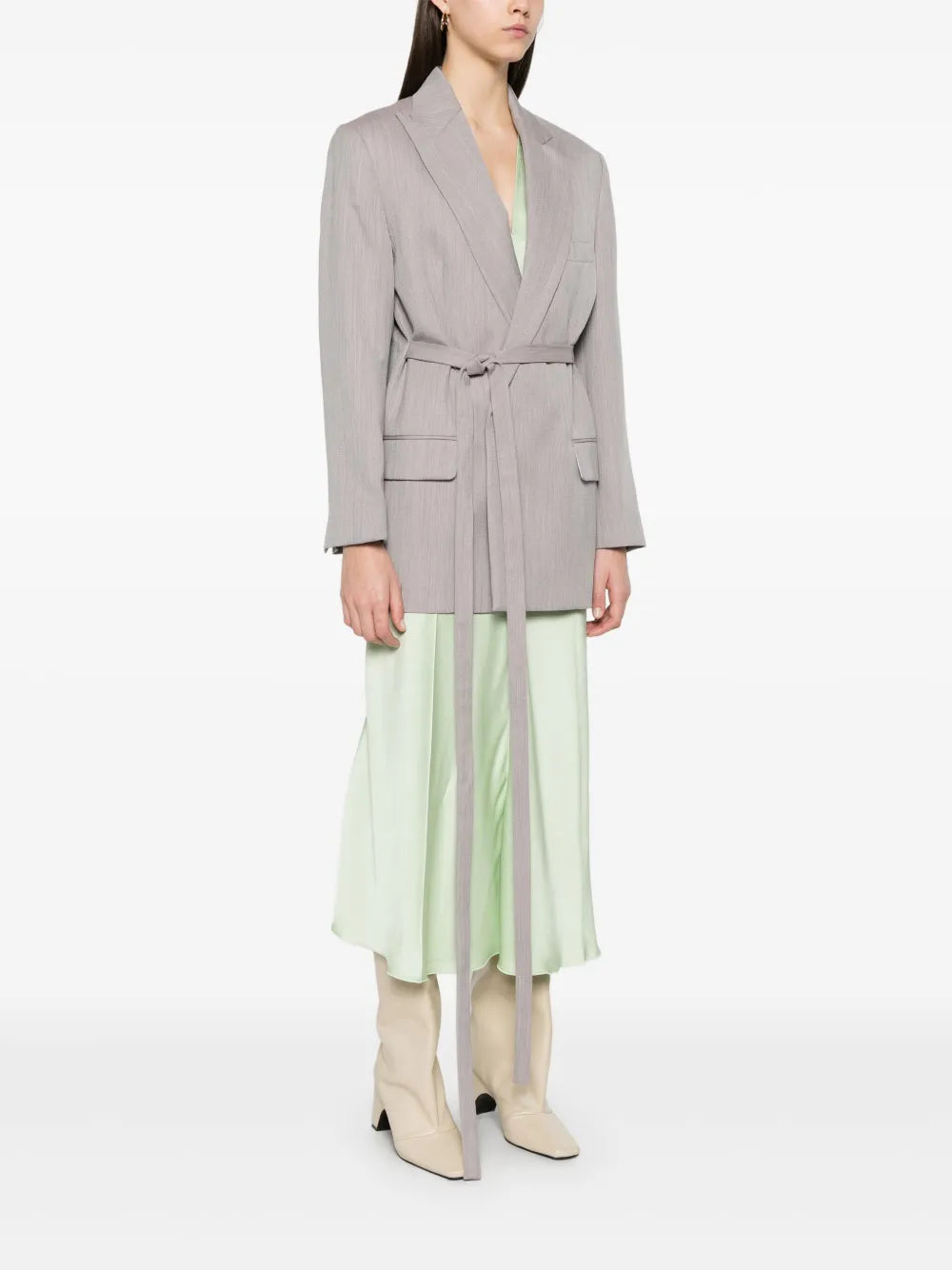 Blazer mit Gürtel