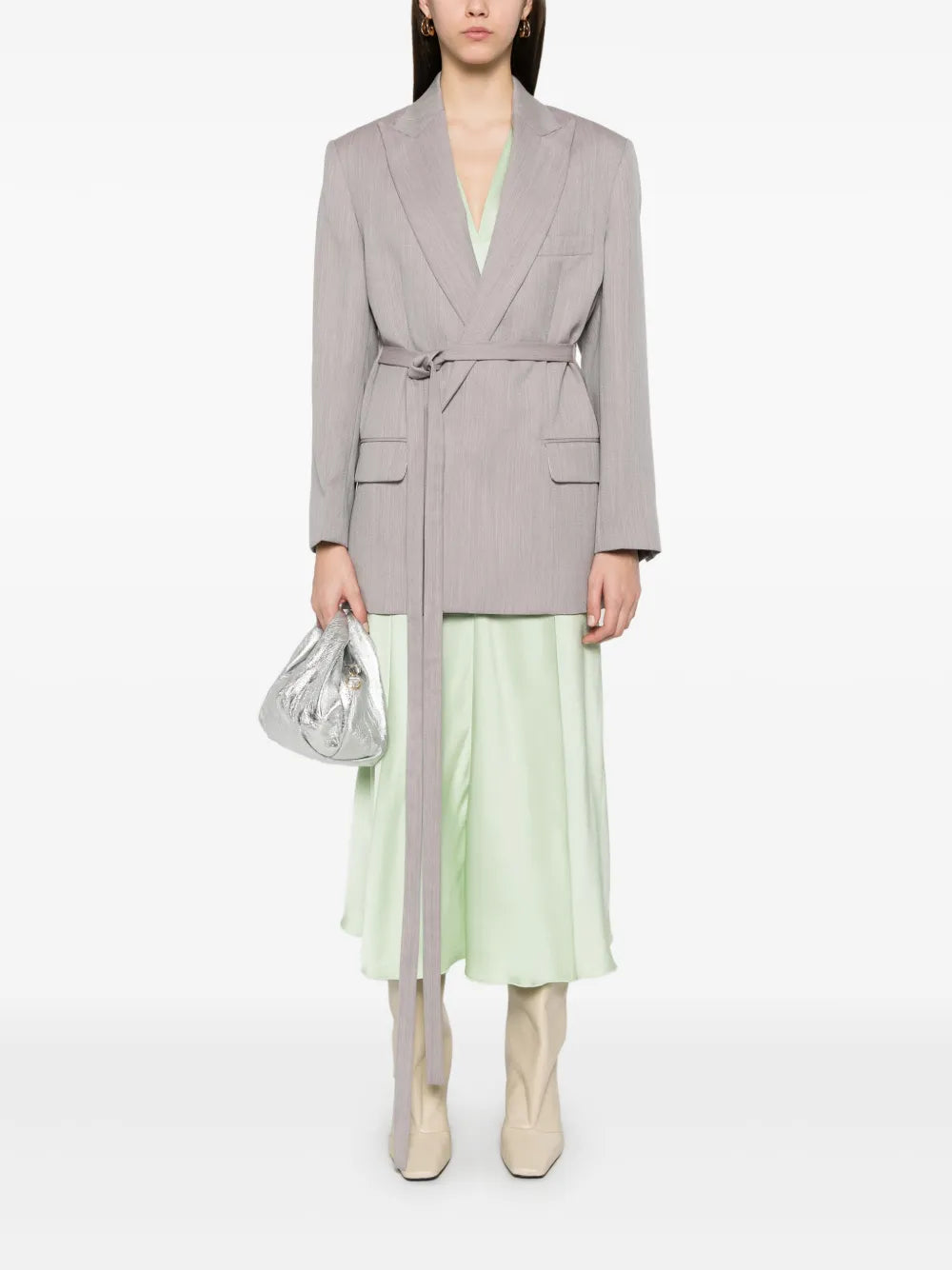Blazer mit Gürtel