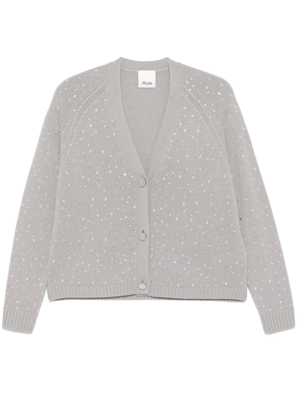 Cardigan with crystals