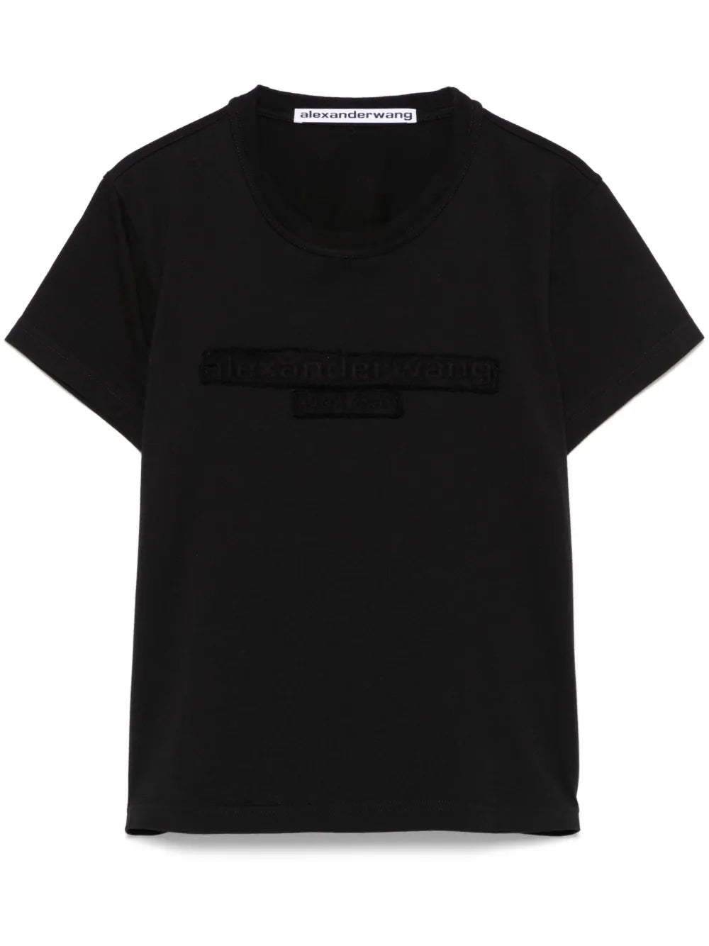 T-Shirt mit Logo-Prägung