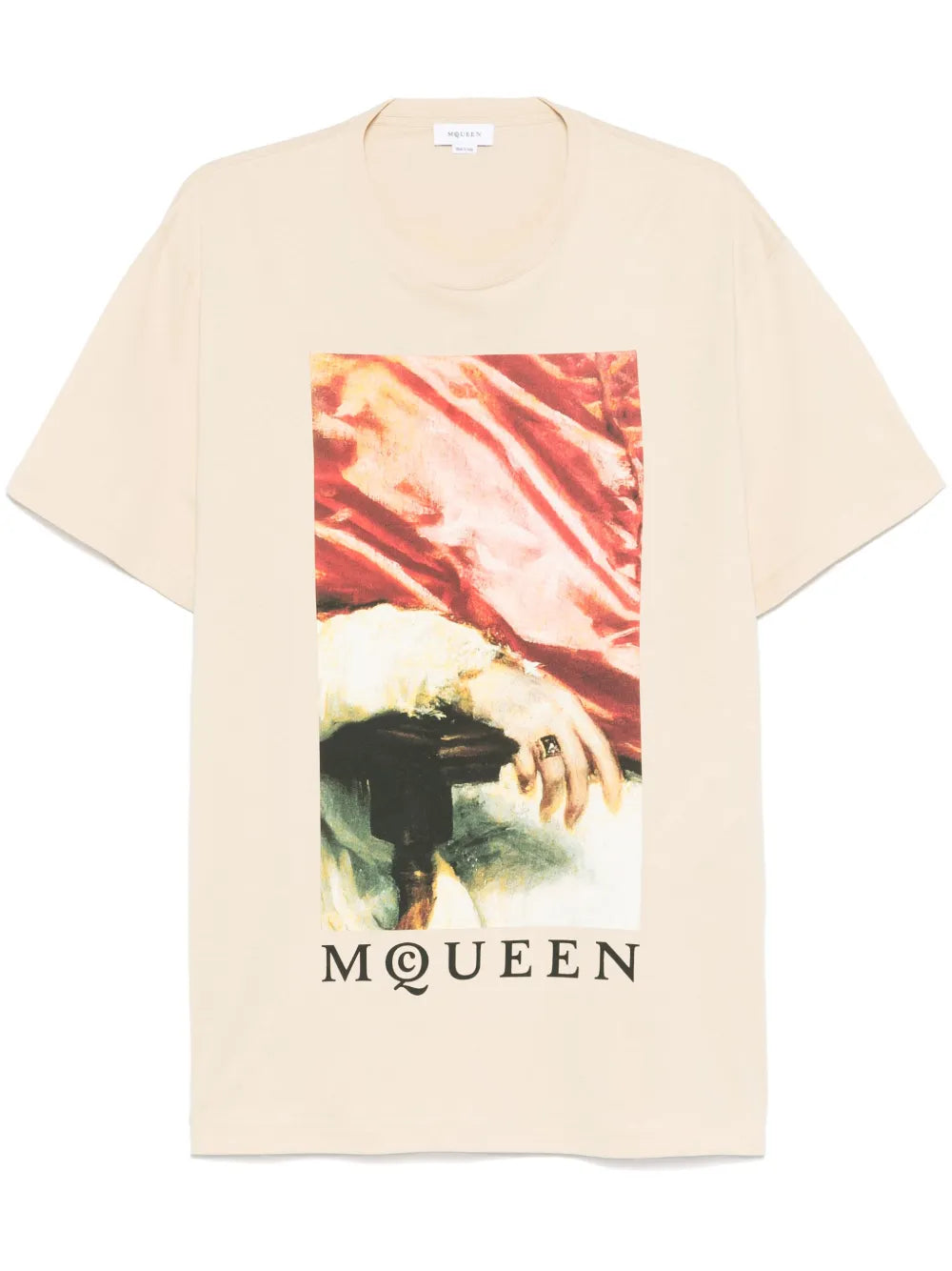 T-Shirt mit Malerei-Print