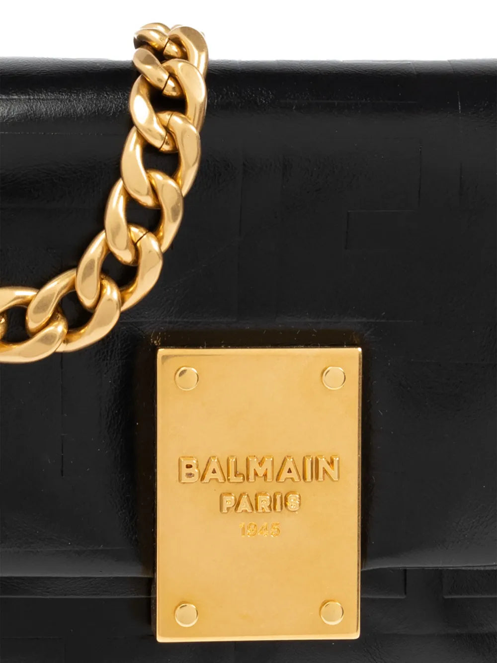 Umhängetasche mit Logo-Schild