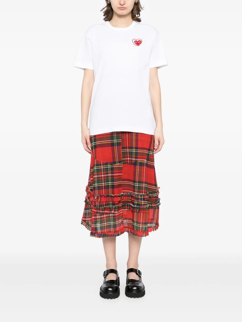 T-Shirt mit Logo-Patch