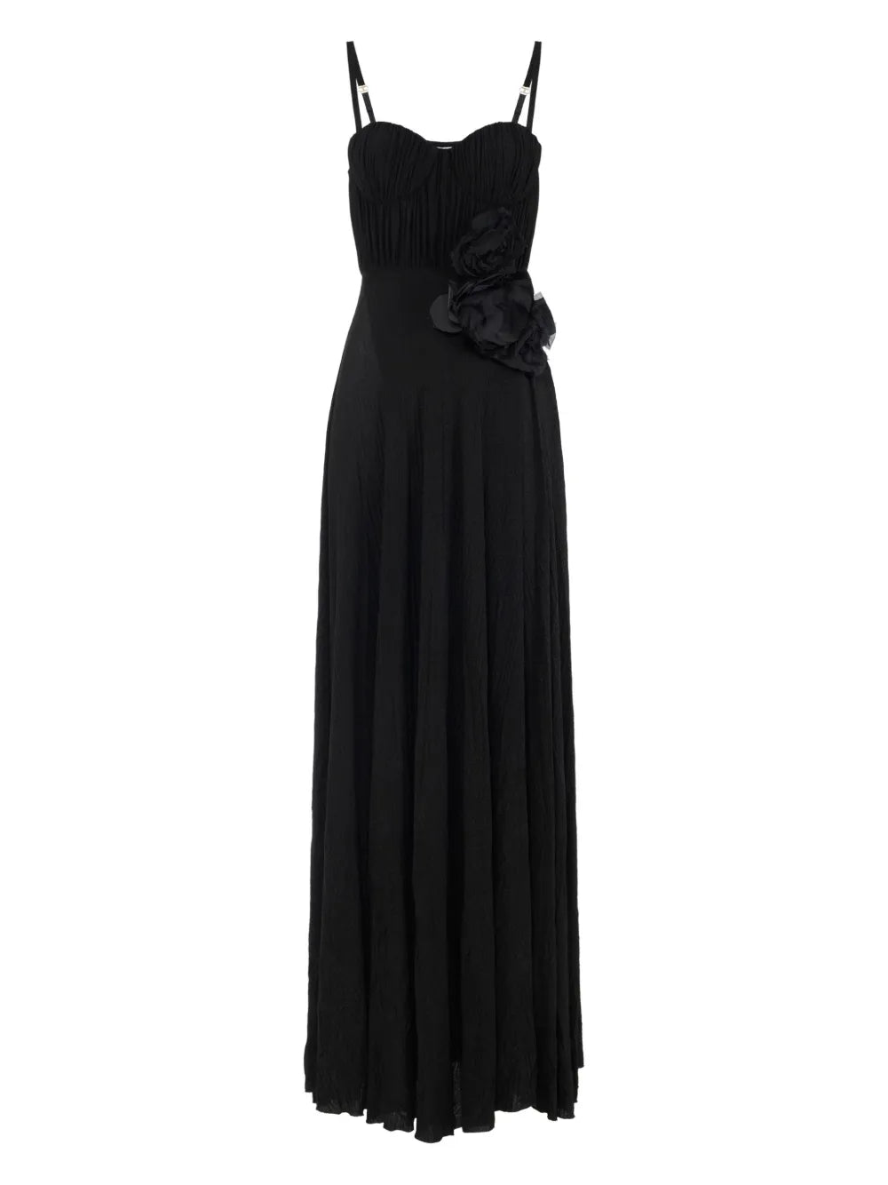 Kleid mit Blumenapplikation