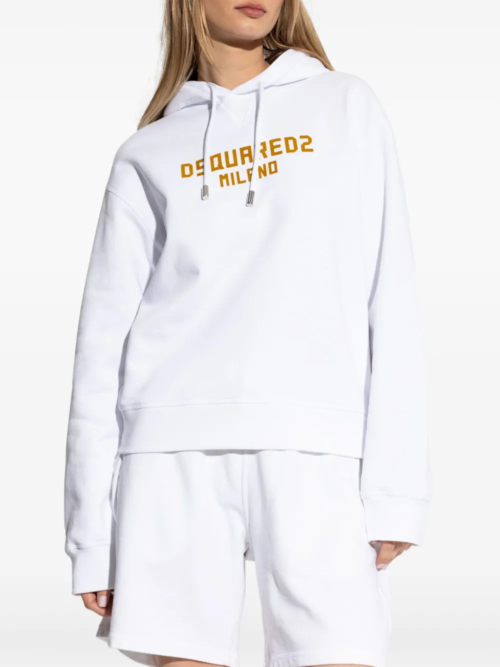 Hoodie mit Logo-Print