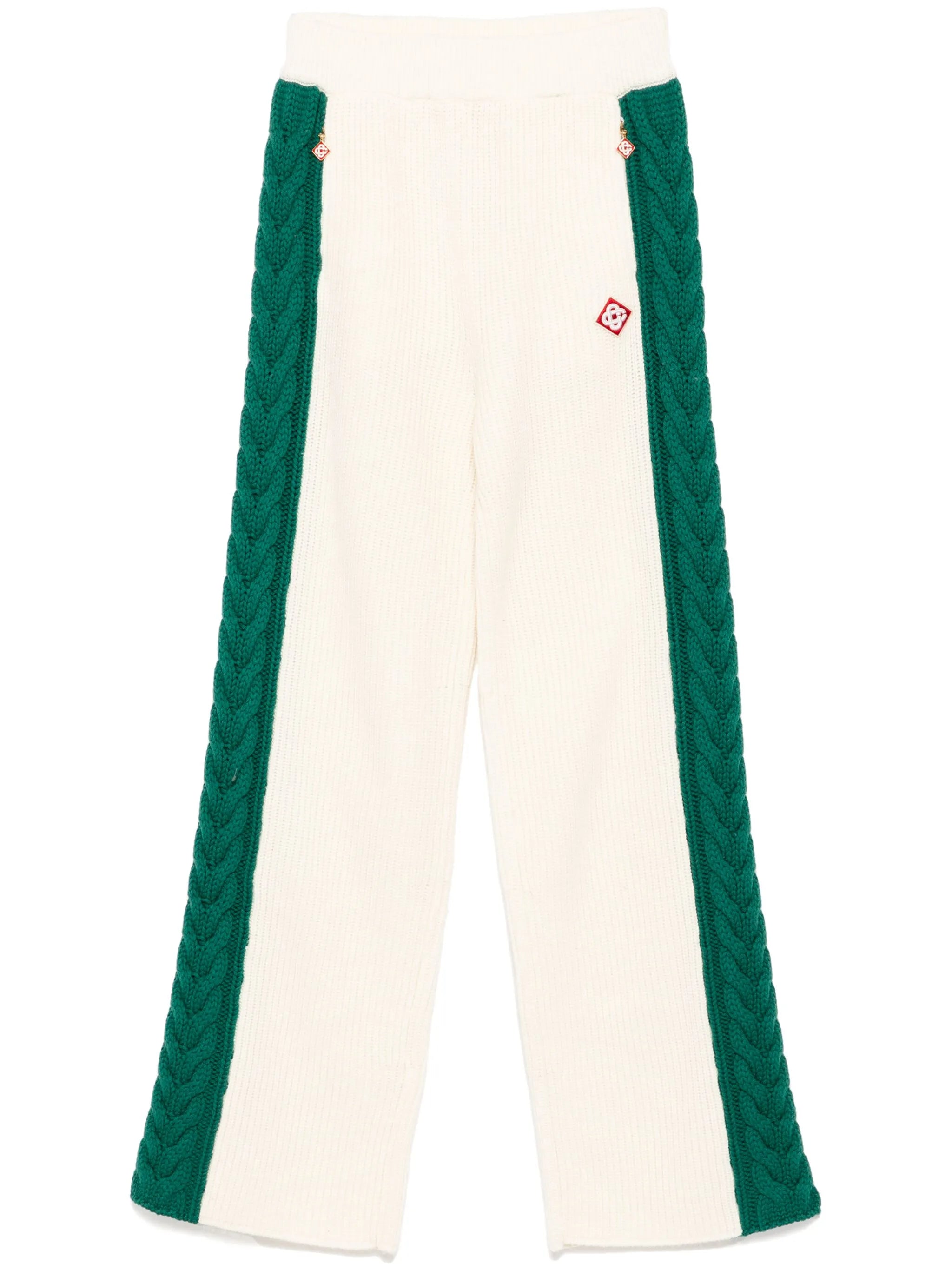 Hose mit Zopfmuster